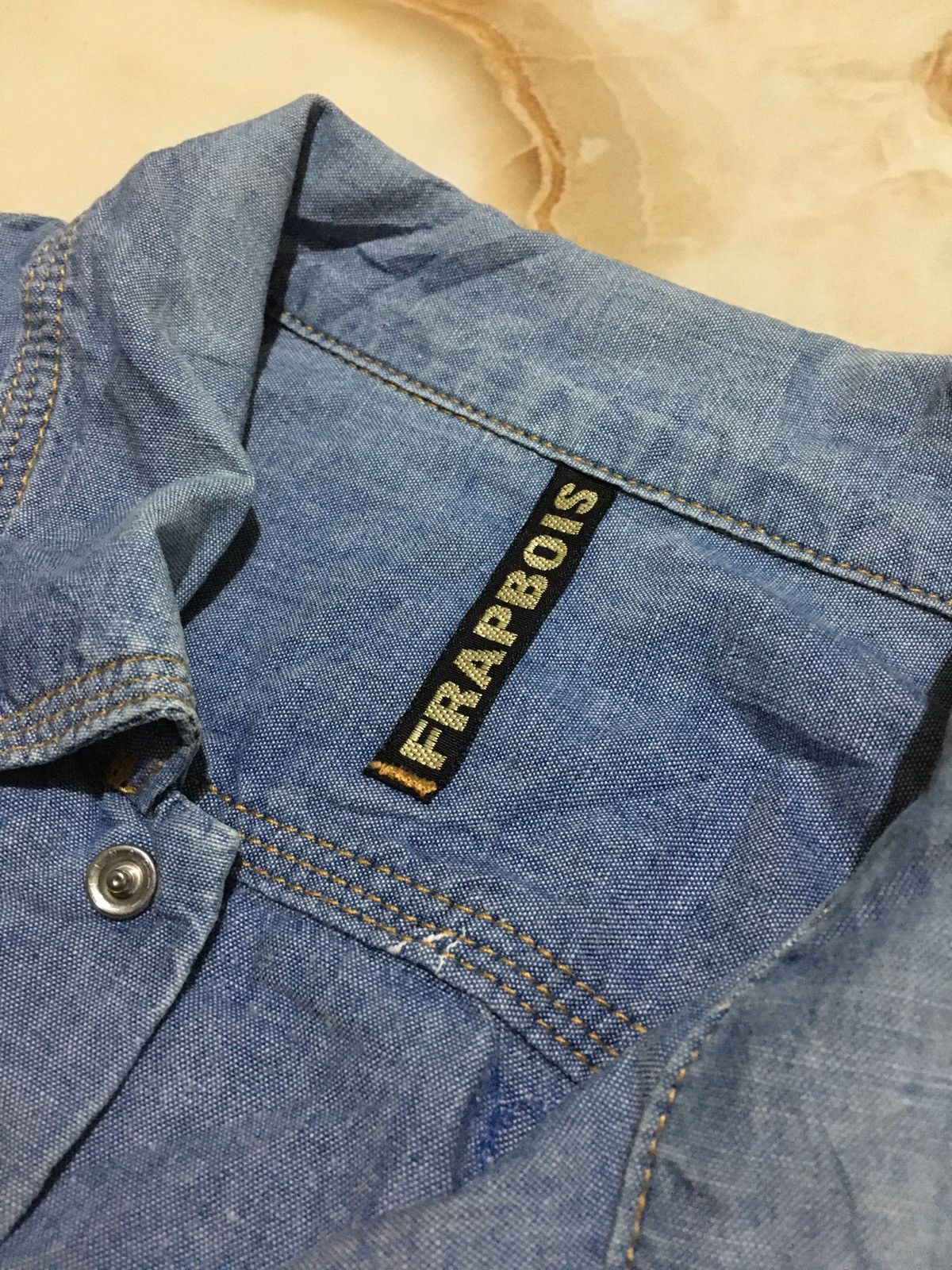 Frapbois Issey miyake frapbois double pocket shirt Size US M / EU 48-50 / 2 - 5 Thumbnail
