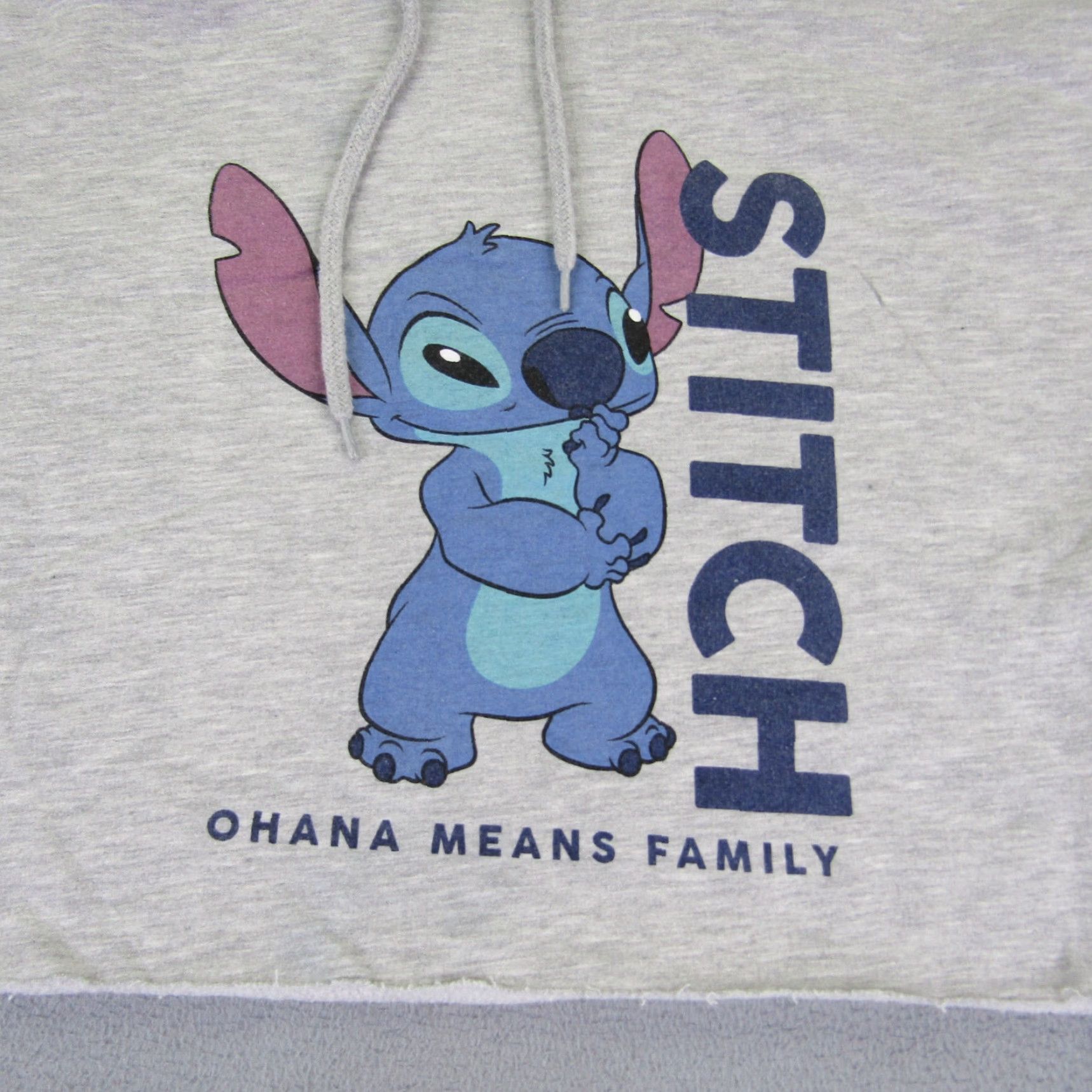 Disney Disney Hoodie Womens Medium Gray Lilo And Stitch Pullover Sweatshirt Size M / US 6-8 / IT 42-44 - 3 Thumbnail