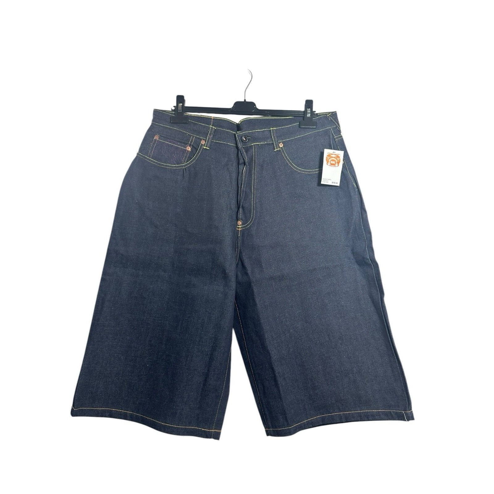 Red Monkey Vintage Red Monkey Company RMC Jean Shorts Jorts 90’s 2000’s Size US 38 / EU 54 - 1 Thumbnail