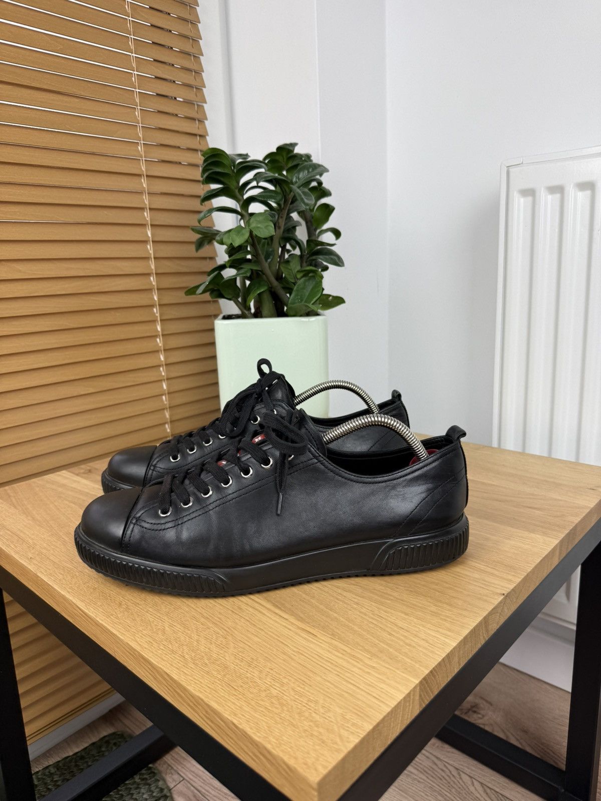 PRADA Leather Sneakers shoes boots archive rap sport