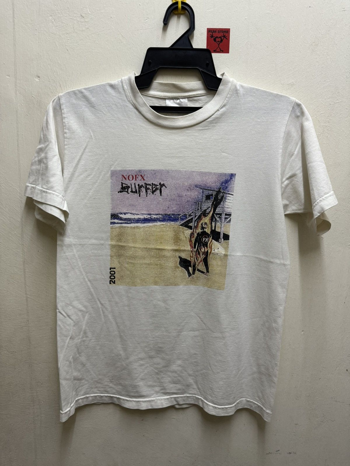 image of Band Tees x Rock Tees Vintage Nofx in White, Men's (Size Medium)