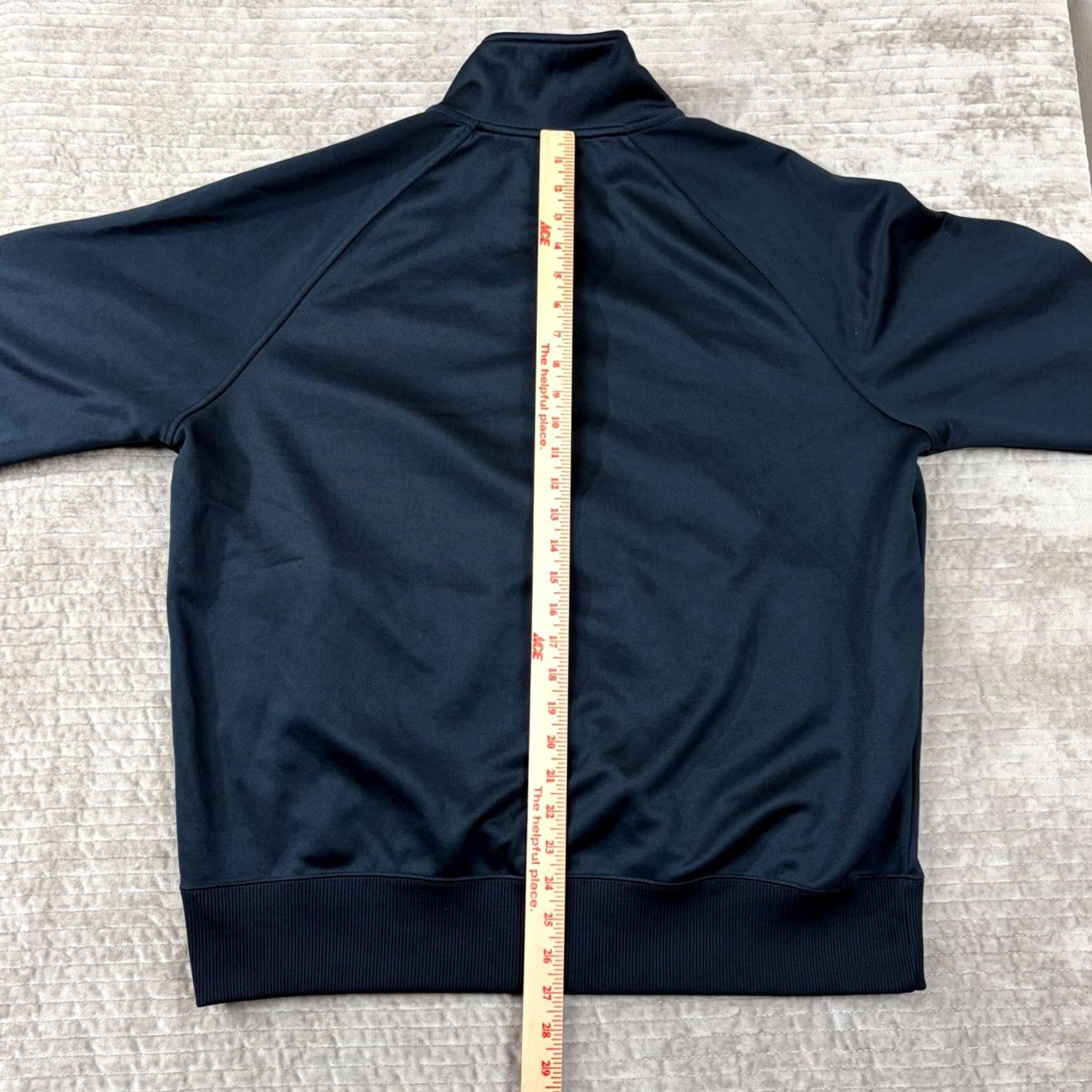 Nike Nike Athletic Dept Track Jacket Mens XL Navy Blue Green Chevron 446271-471 Size US XL / EU 56 / 4 - 8 Thumbnail