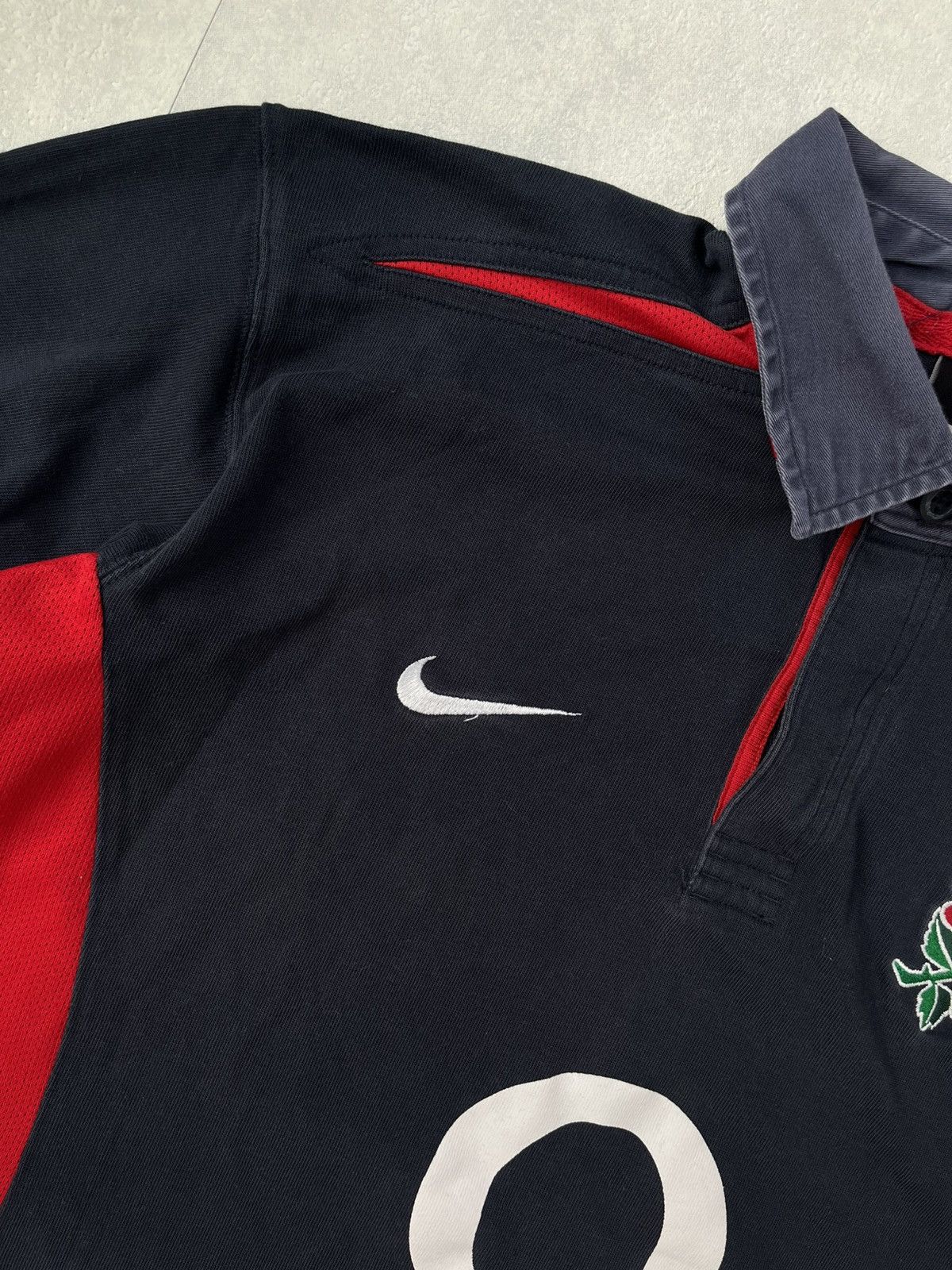 Nike 90’s Nike England Long-sleeve Jersey Rugby Streetwear Size US XL / EU 56 / 4 - 2 Thumbnail