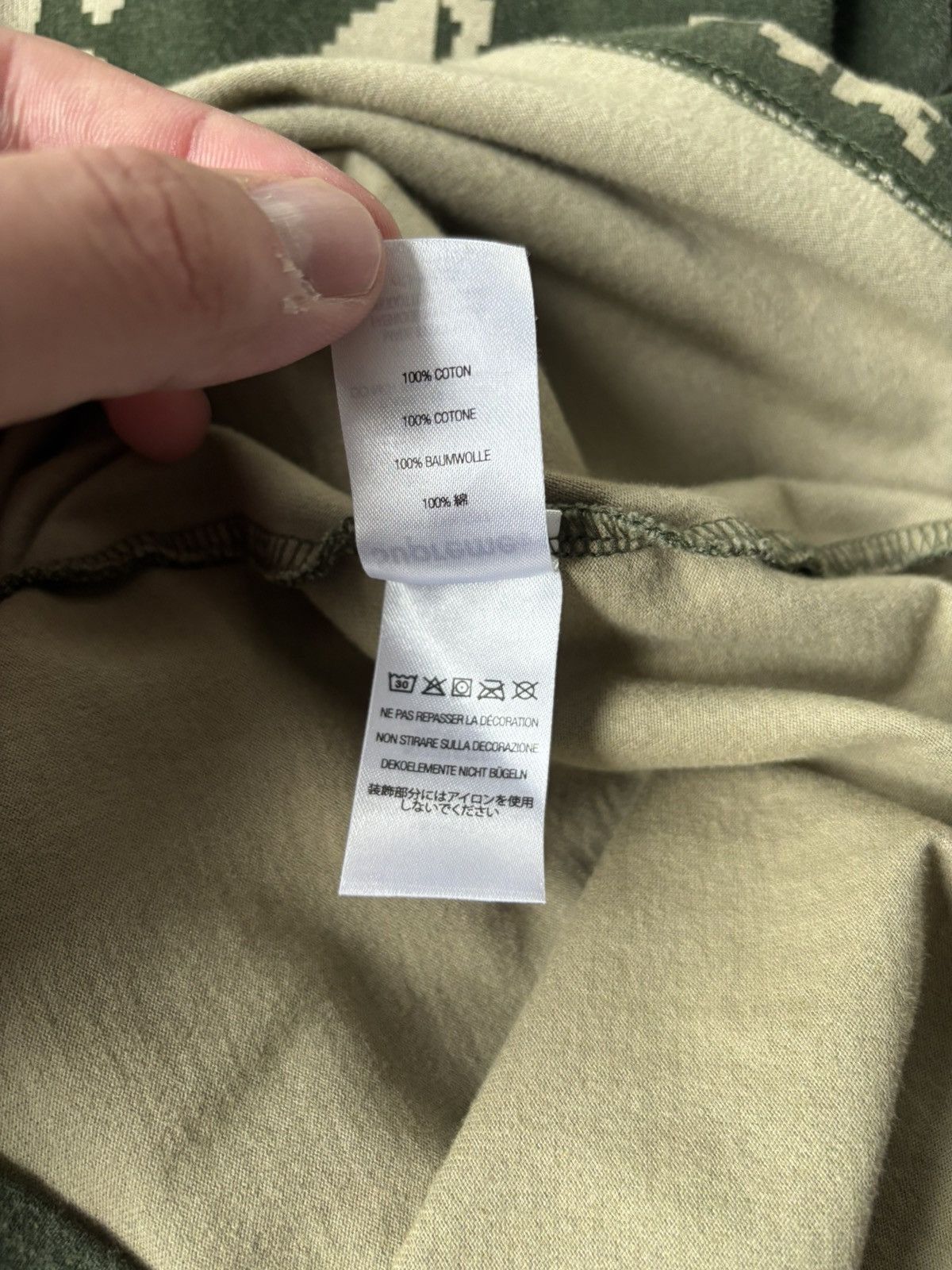 Supreme Supreme Small Box L/S Tee Olive Camo (FW21) Size US XL / EU 56 / 4 - 6 Thumbnail