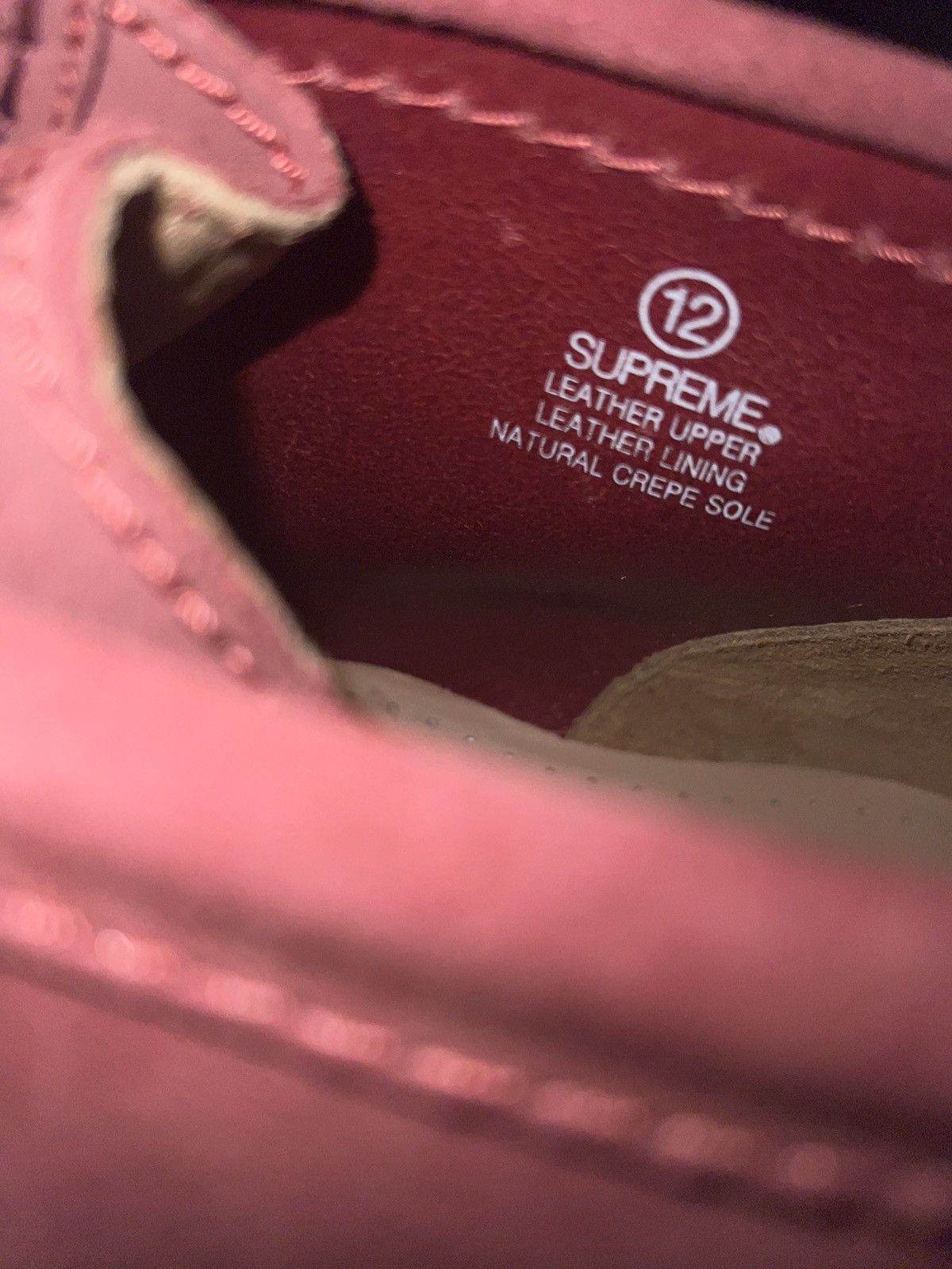 Clarks × Supreme Supreme x Clarks Wallabee Woven Rose SS16 Size US 12 / EU 45 - 7 Thumbnail