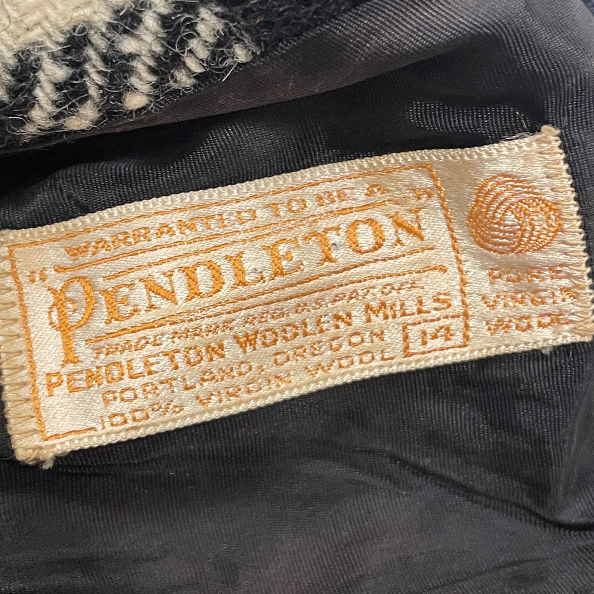 Pendleton Vtg Pendleton MOD CHECK Long Sleeve Wool Tweed Dress Size XL / US 12-14 / IT 48-50 - 3 Thumbnail