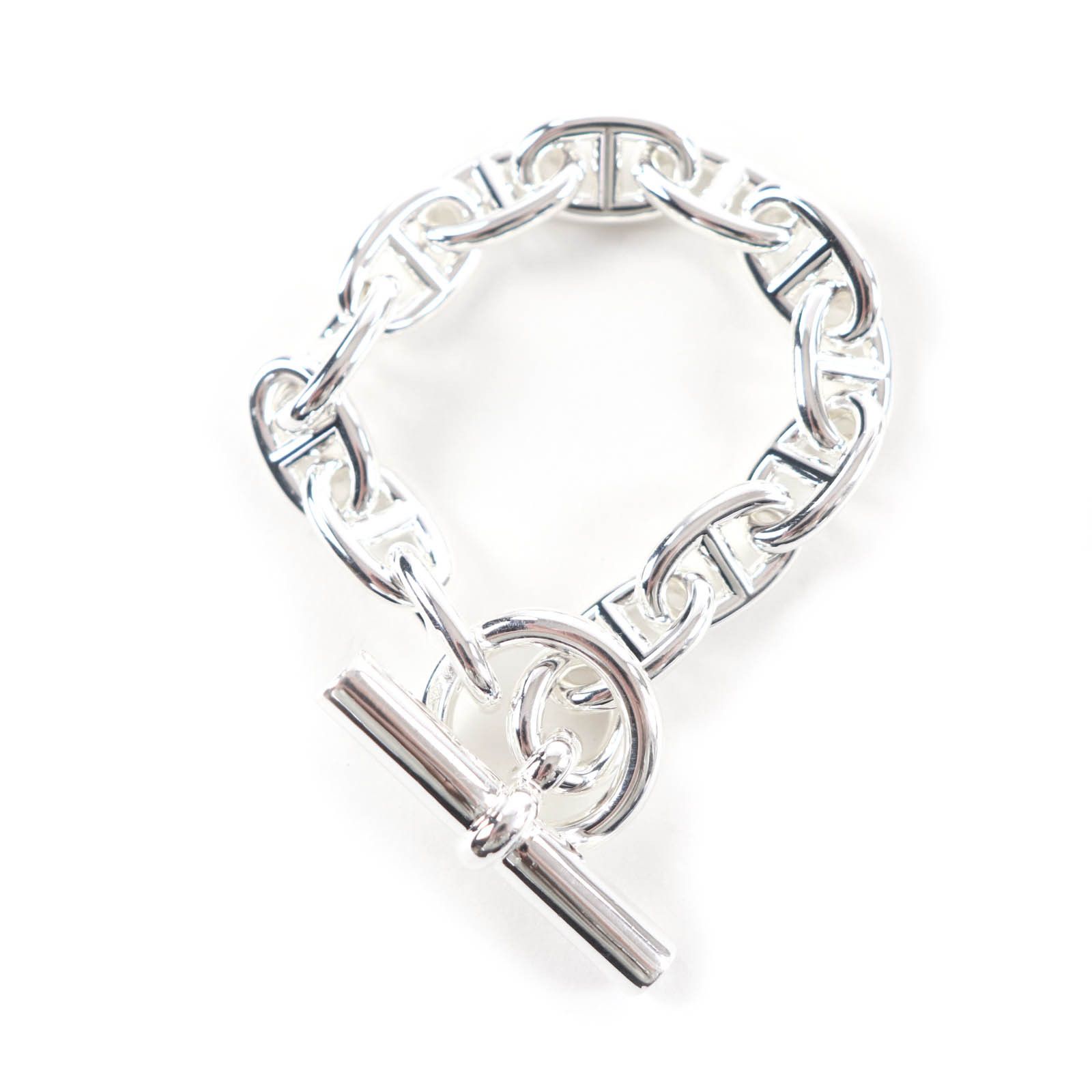 Hermes Hermes Hermès Chaine d'Ancre MM AG925 Bracelet Precious Metal Bracelet DUTY FREE for USA Size ONE SIZE - 1 Thumbnail