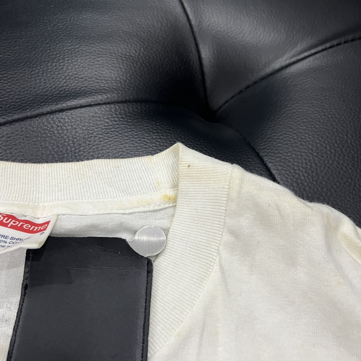 Supreme Supreme 2011 Japan Earthquake Relief Box Logo Tee Size US L / EU 52-54 / 3 - 9 Thumbnail