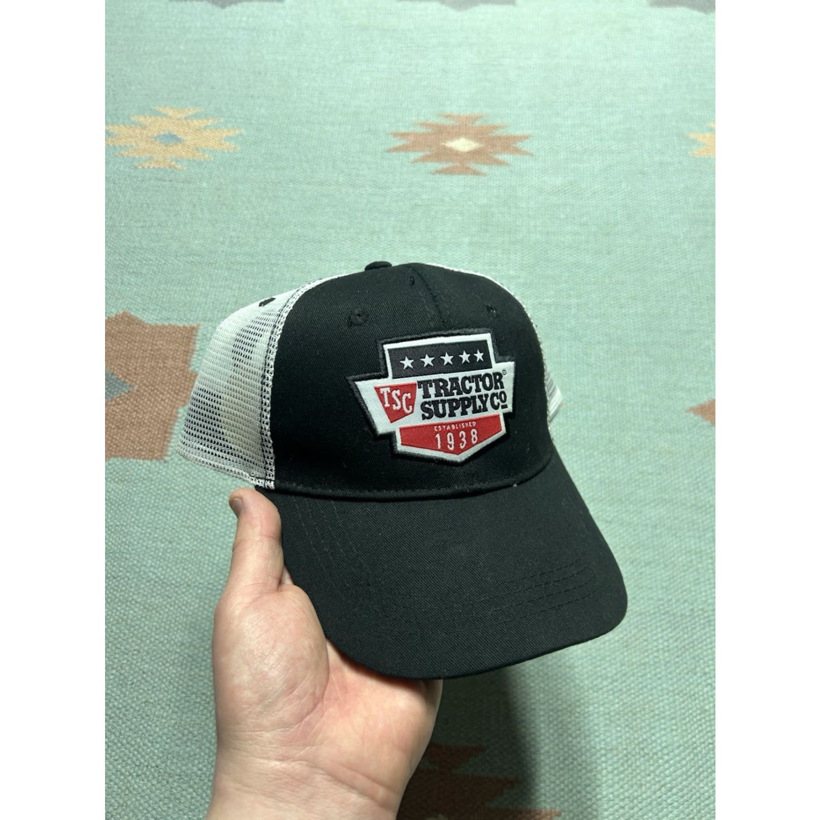 Vintage VINTAGE Tractor Supply Co Snapback Hat Cap 80th Anniversary Farm Adjustable Black NOS Men Adjustable Hat Size ONE SIZE - 2 Thumbnail