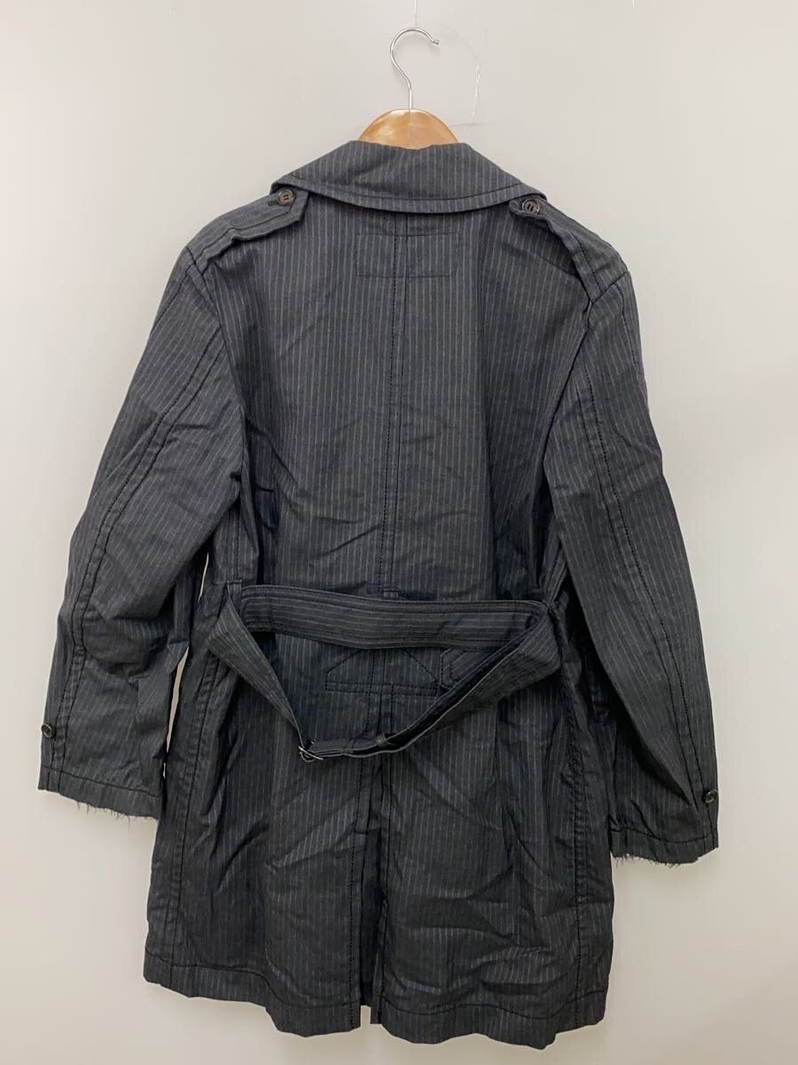 Comme des Garcons Homme Double Breasted Striped Wool Coat Size US S / EU 44-46 / 1 - 2 Thumbnail