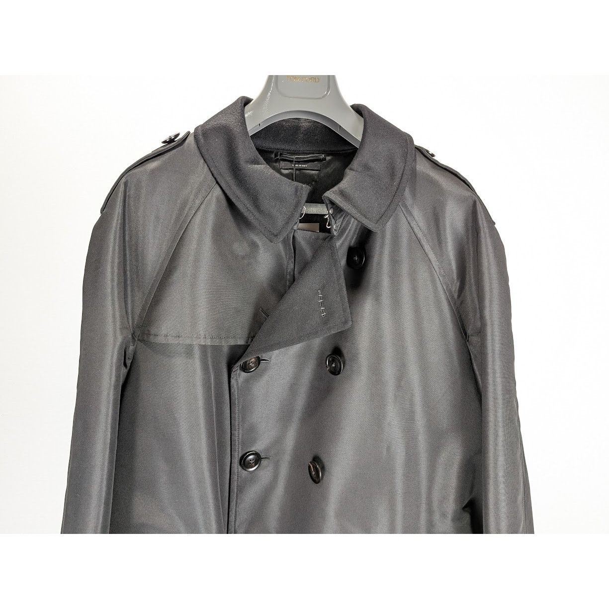 Tom Ford o1rshd1 Coat in Black Size US L / EU 52-54 / 3 - 7 Thumbnail