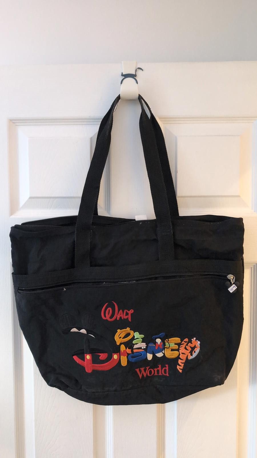 Disney Walt Disney World Shoulder Tote Bag 20"Weekender Embroidered Size ONE SIZE - 1 Thumbnail