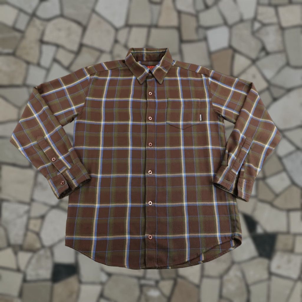 Burton Burton Shirt Mens Small Brown Plaid DRYRIDE Button Up Outdoor Snowboards Casual Flannel Size US S / EU 44-46 / 1 - 1 Thumbnail