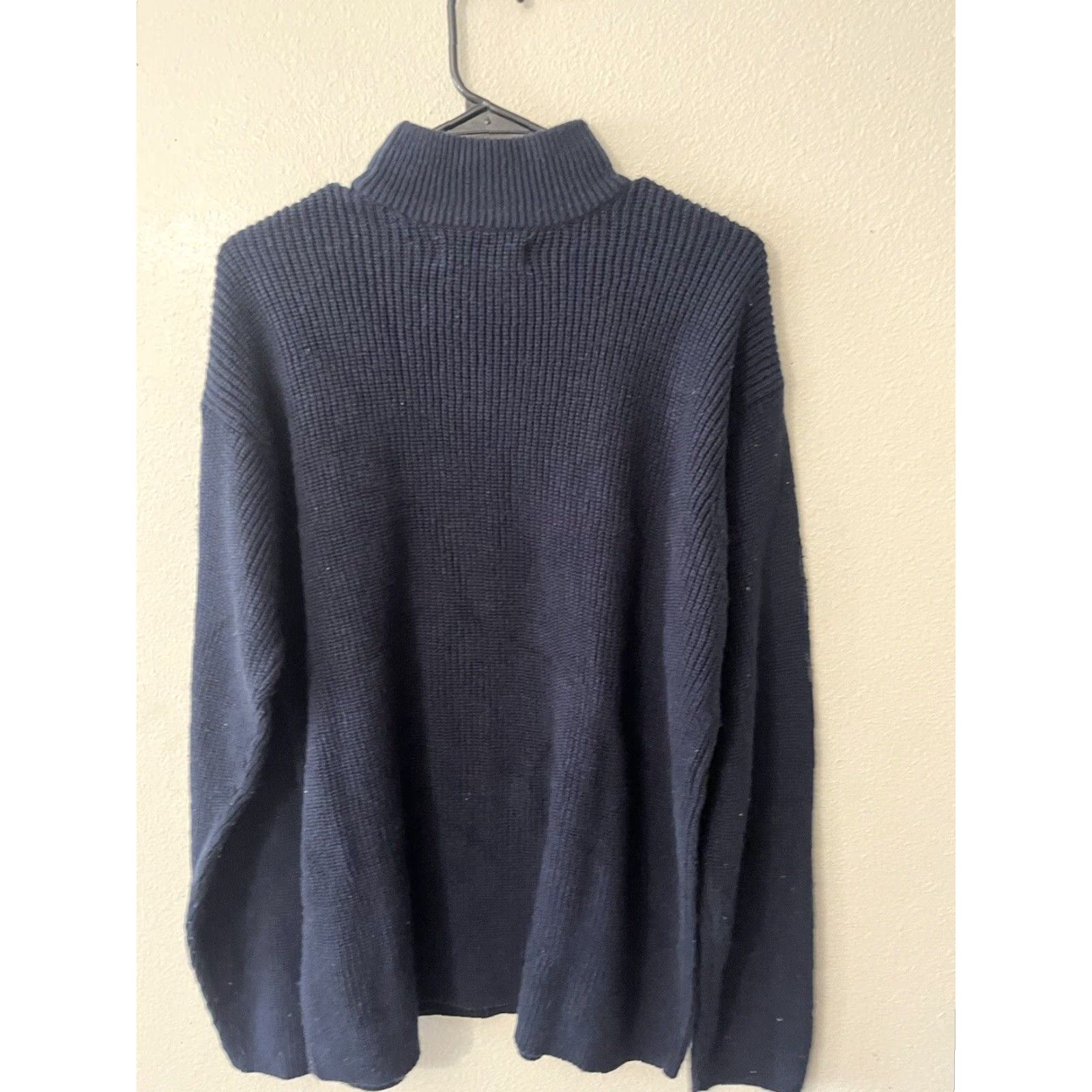 Aeropostale Aeropostale Sweater Mens Medium Navy Striped Knit Crewneck Pullover Y2K Casual Fall Winter Mens Size US M / EU 48-50 / 2 - 3 Thumbnail
