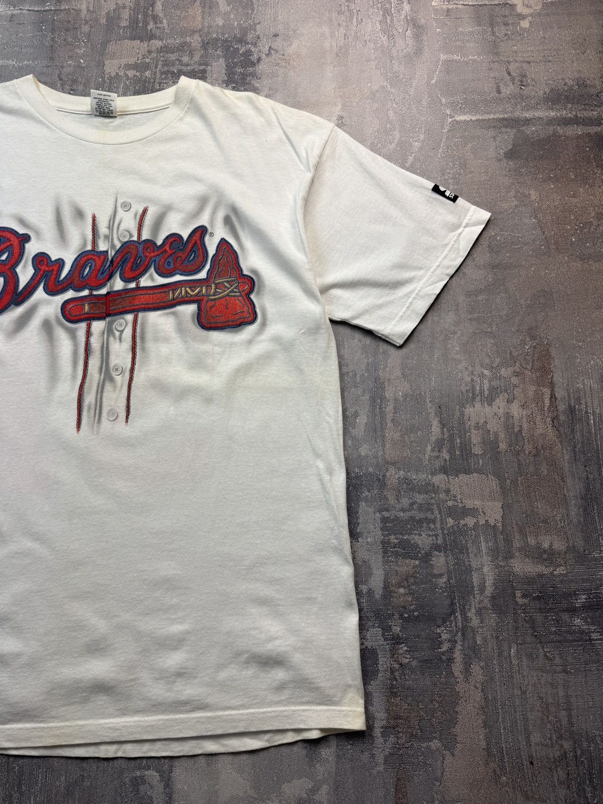 MLB × Starter × Vintage Vintage Atalanta braves tshirt Size US XXL / EU 58 / 5 - 3 Thumbnail