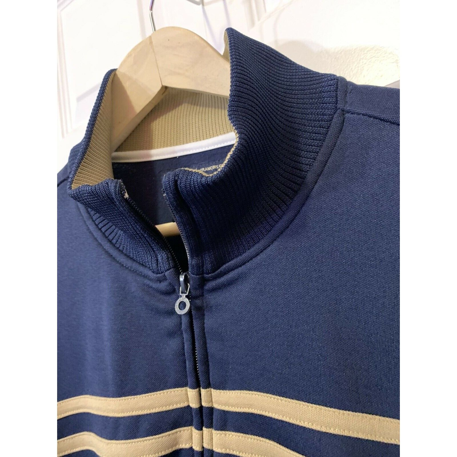 Marithe + Francois Girbaud Vtg Marithe Francois Girbaud Embroidered Full Zip Jacket Men Size US XL / EU 56 / 4 - 9 Thumbnail