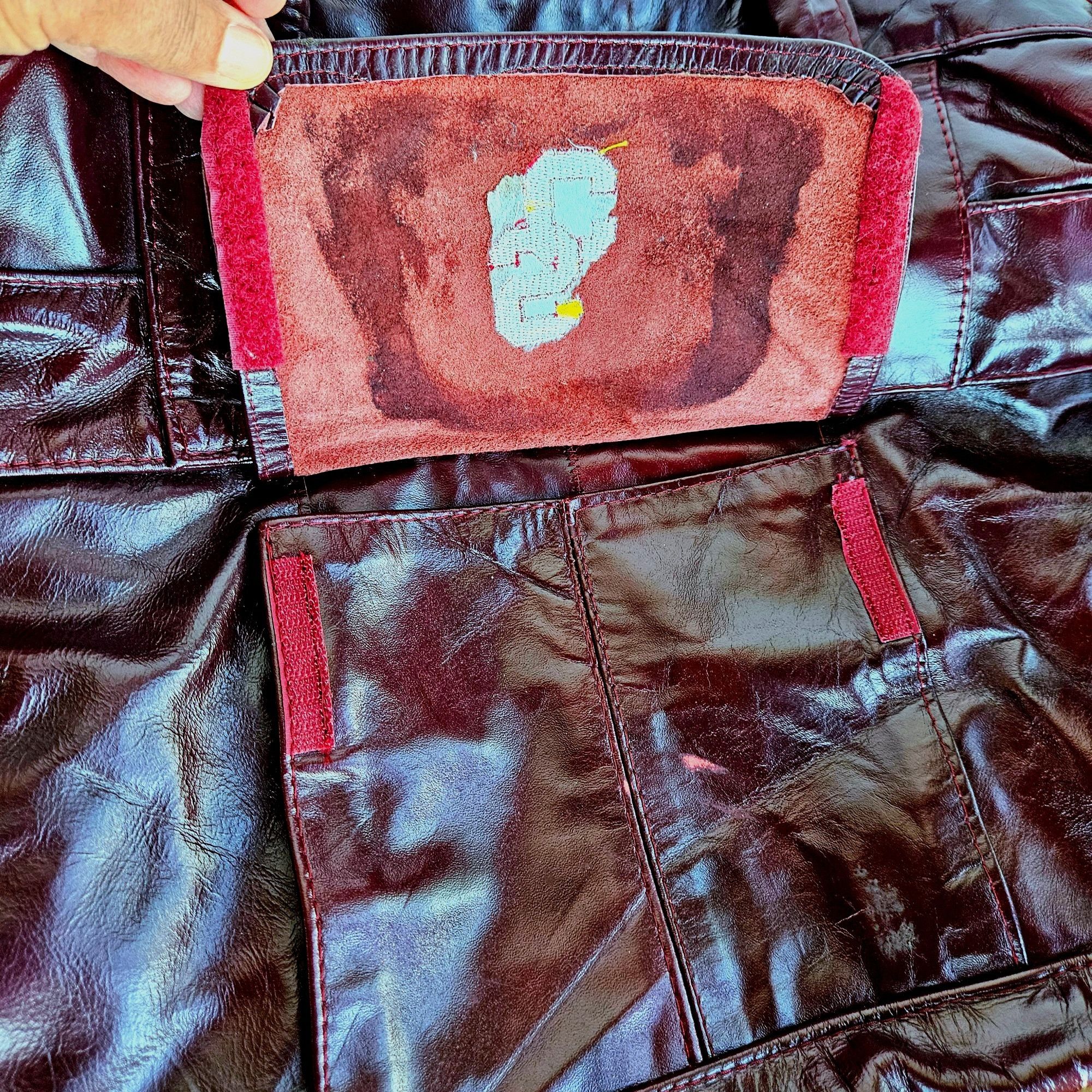 Other USC Trojans Vintage Patchwork Maroon Leather Duffel 22" Carr Size ONE SIZE - 8 Thumbnail