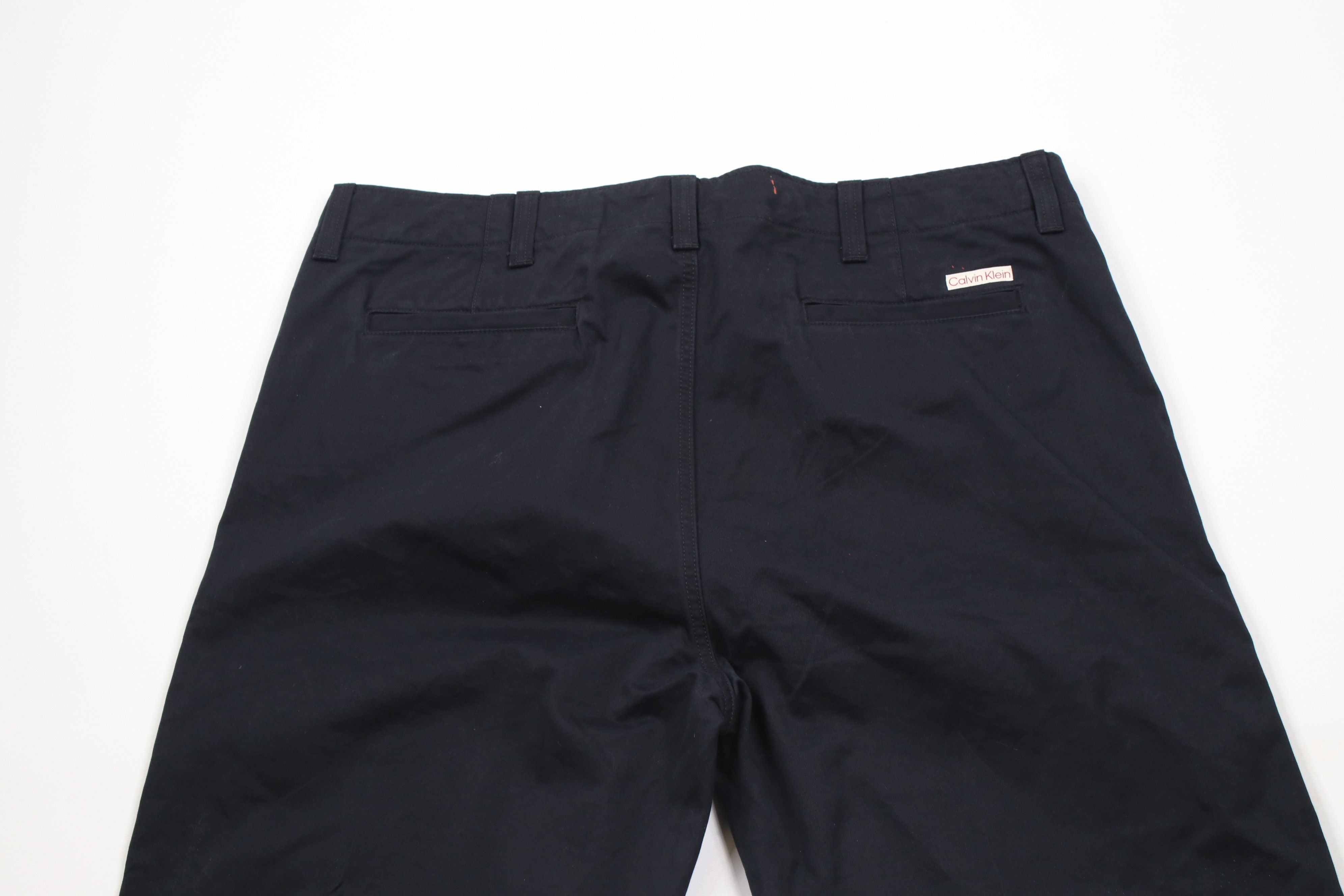Calvin Klein × Vintage Deadstock Vintage Y2K Calvin Klein Utility Chino Pants Black Size US 40 / EU 56 - 12 Thumbnail