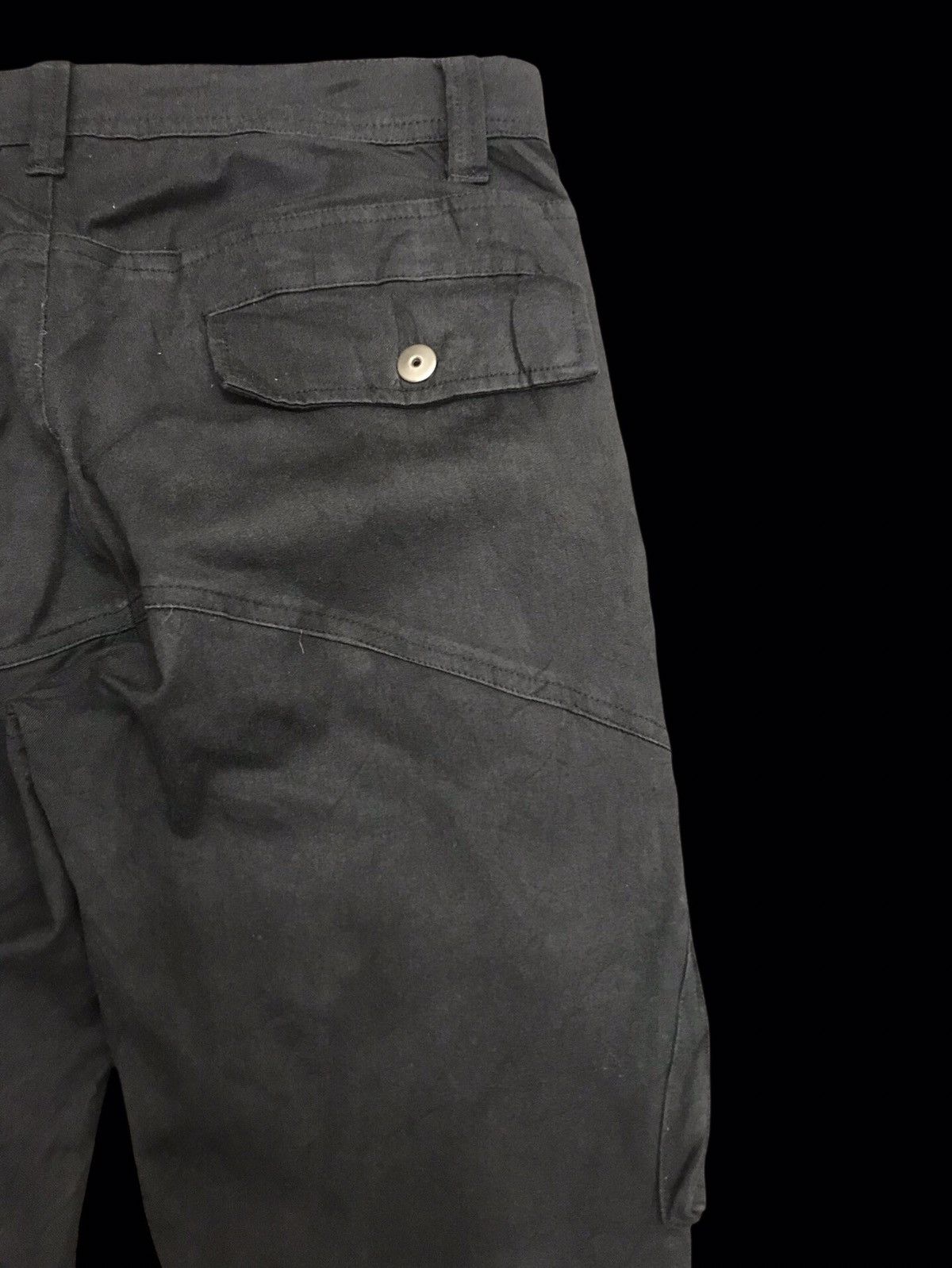 Japanese Brand 💥PUNK GEAR💥in the attic Multipockets Soft Cargo Pant F180 Size US 31 - 9 Thumbnail