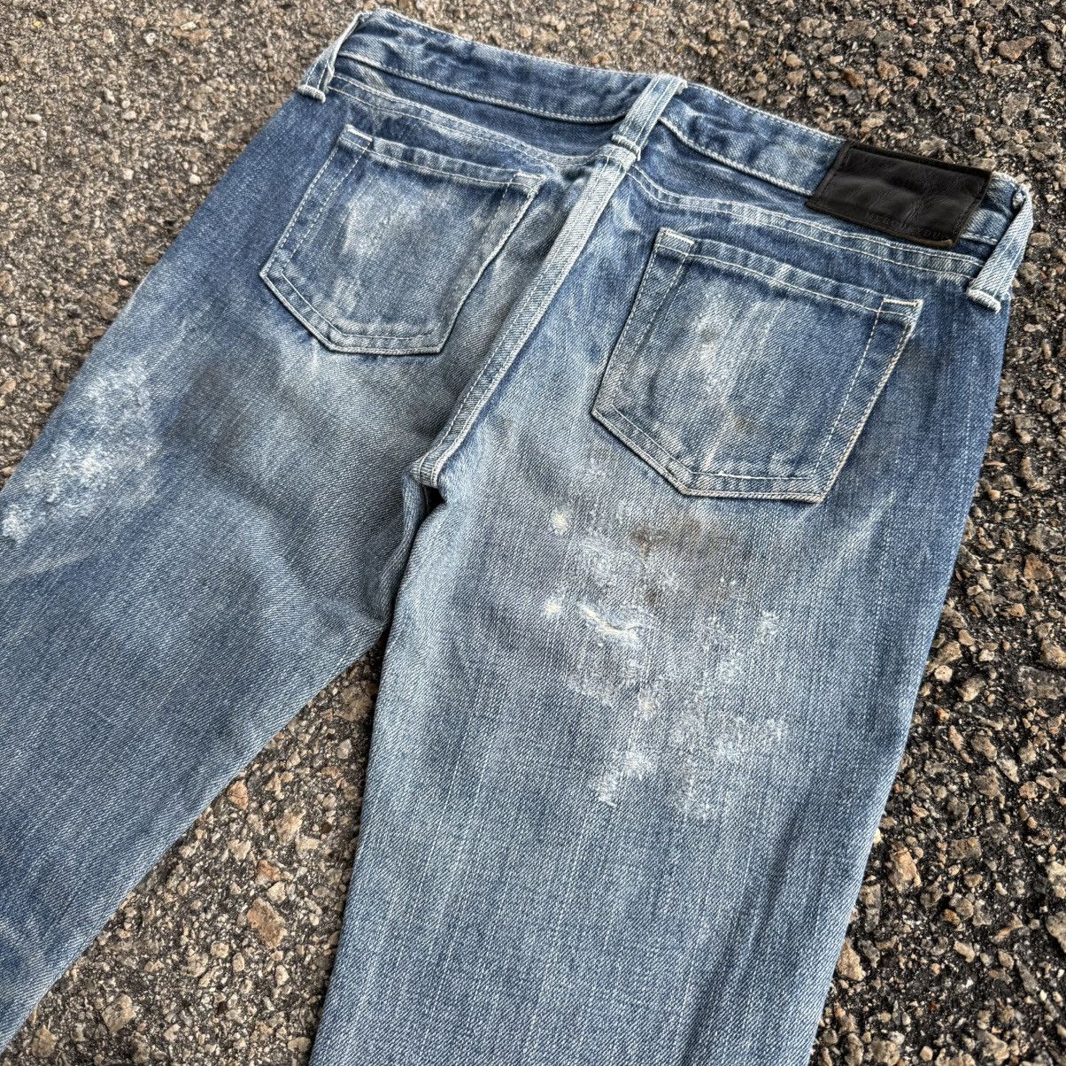 Japanese Brand VINTAGE MERCURYDUO FLARE DENIM JEAN PANTS Size US 28 / EU 44 - 11 Thumbnail
