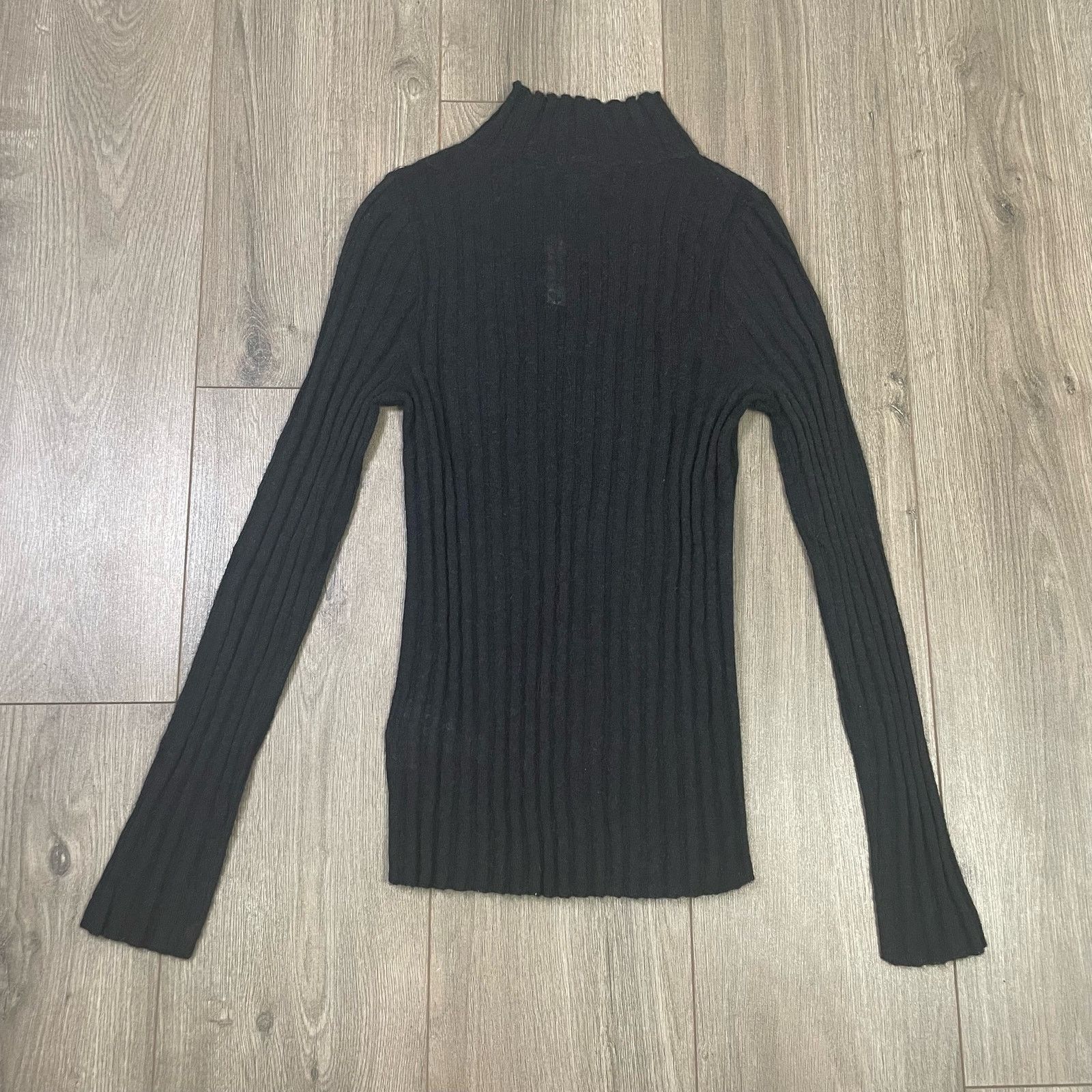 Madewell Madewell Harry Sheer Alpaca Mock Neck Shirt US Womens XS New Size XS / US 0-2 / IT 36-38 - 2 Thumbnail