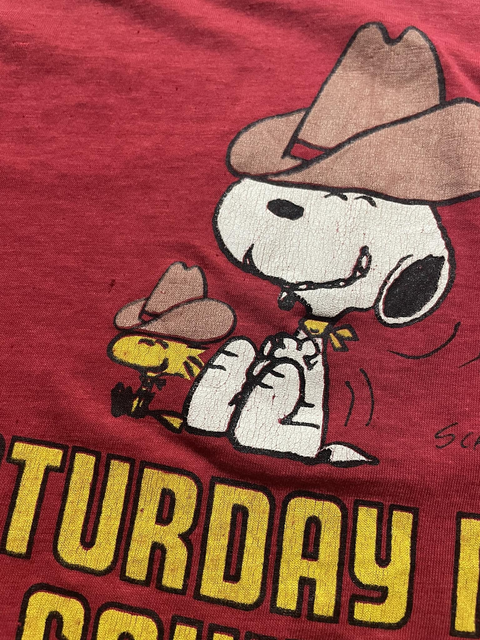 Peanuts × Vintage Vintage Peanuts Snoopy Cowboy Shirt Size US S / EU 44-46 / 1 - 7 Thumbnail