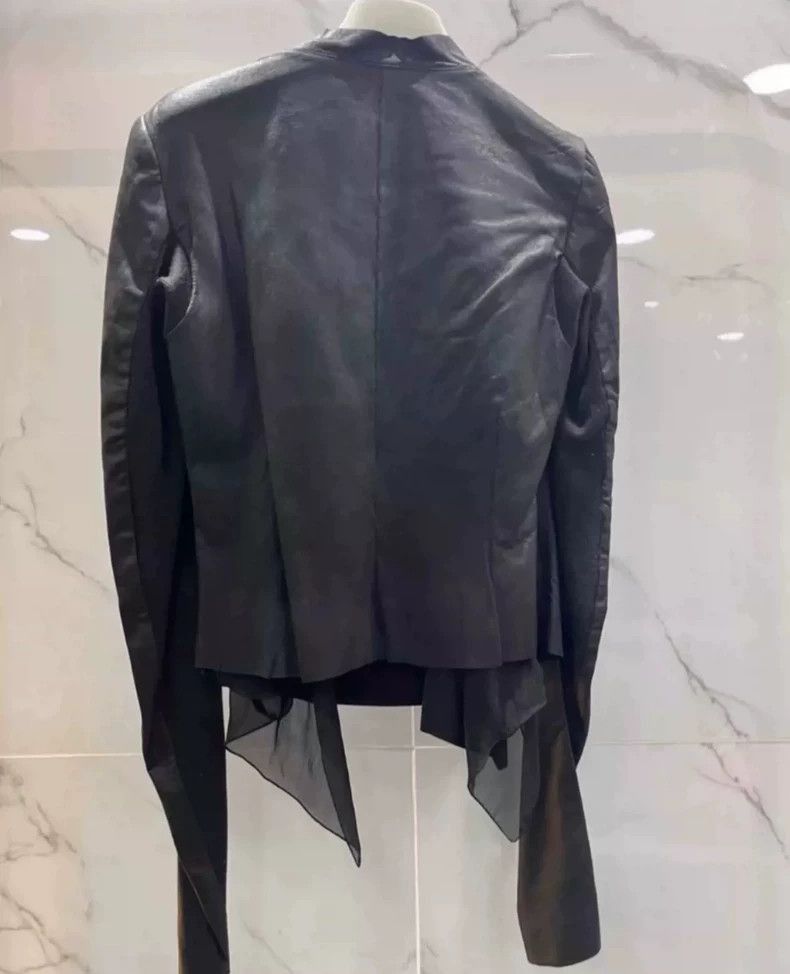 Rick Owens Rick Owens Black Silk-Blend Jacket-2505 Size US M / EU 48-50 / 2 - 6 Thumbnail