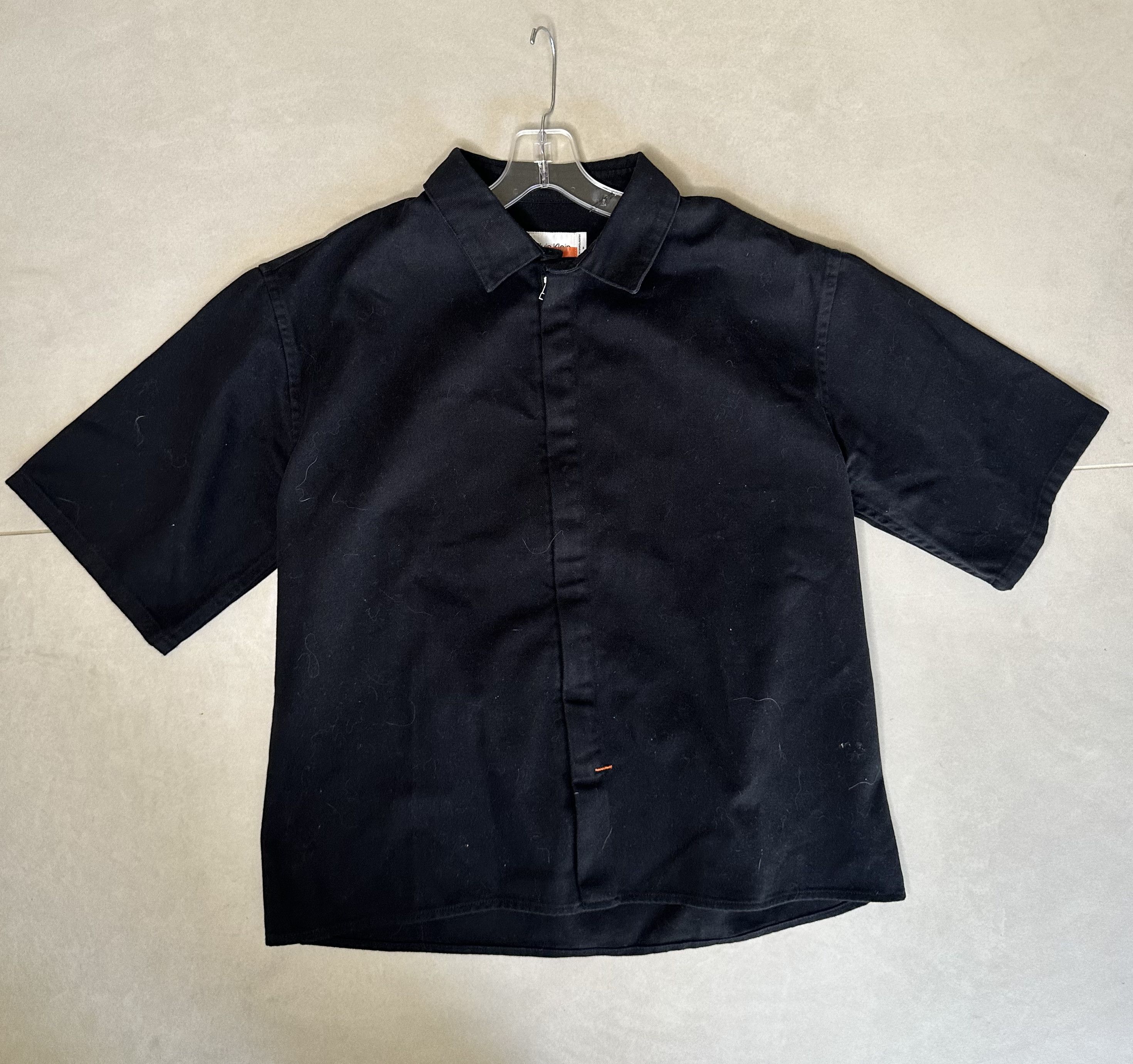 Calvin Klein Calvin Klein Black Short Sleeve Shirt Size US M / EU 48-50 / 2 - 1 Thumbnail