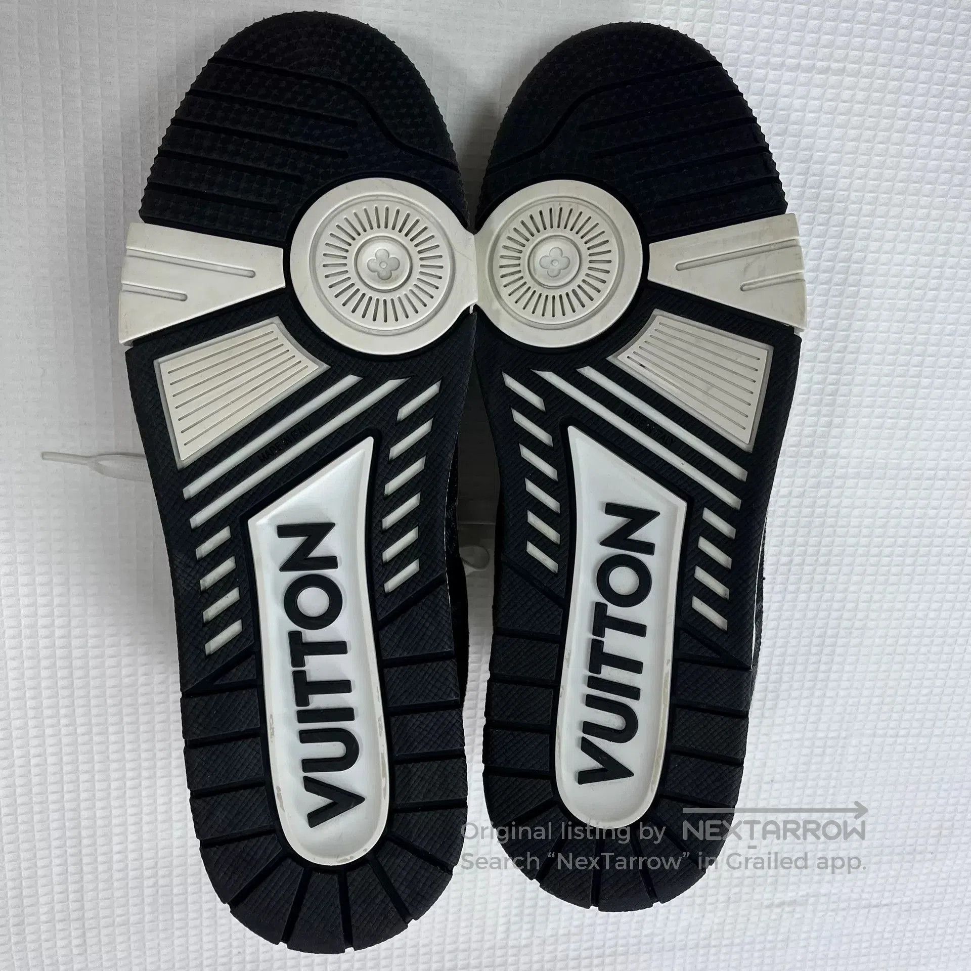 Louis Vuitton Louis Vuitton LV Trainer Black White Denim Sneakers. Size US 8.5 / EU 41-42 - 8 Thumbnail