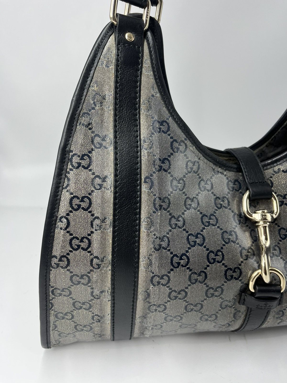 Gucci GUCCI Crystal Monogram Medium Joy Shoulder Bag Black Size ONE SIZE - 4 Thumbnail