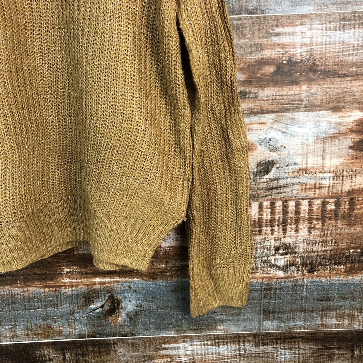 Homespun Knitwear Choco Raffine Brown Knitwear #A2337 Size M / US 6-8 / IT 42-44 - 8 Thumbnail