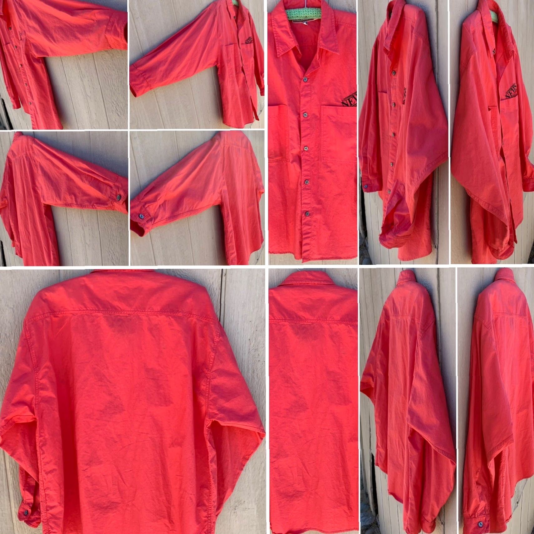 Vintage VINTAGE International News shirt Cotton size M 80s 1980s urban streetwear Long Sleeve Button-Front Mens Size US M / EU 48-50 / 2 - 3 Thumbnail
