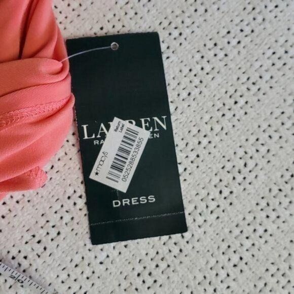 Lauren Ralph Lauren Lauren Ralph Lauren Peachy Orange Sleeveless Sheath Sz. 14 D Size XL / US 12-14 / IT 48-50 - 9 Thumbnail