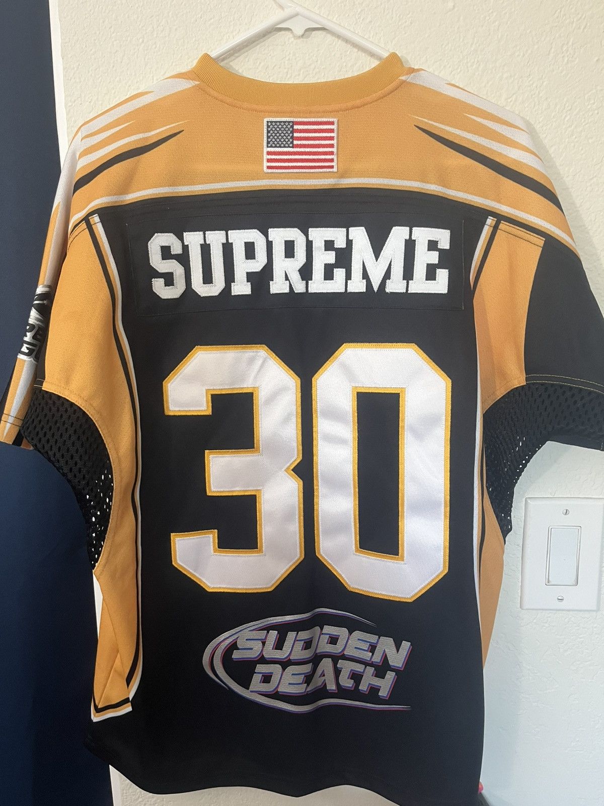 Supreme Supreme 2024 Sudden Death Football Jersey Small 30th Size US S / EU 44-46 / 1 - 6 Thumbnail