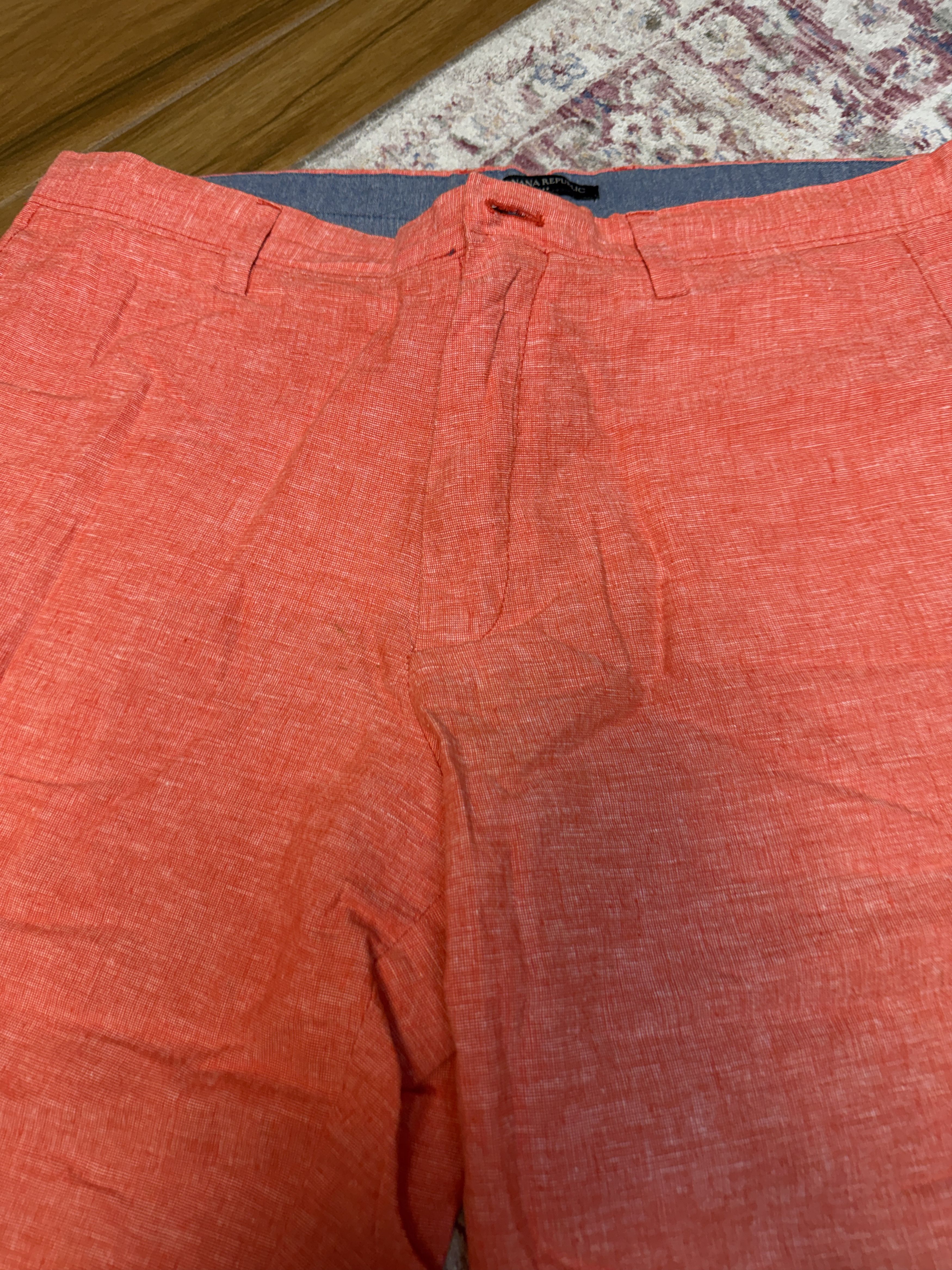 Banana Republic Banana Republic Men's Tangy Orange Shorts Size 36 Size US 36 / EU 52 - 2 Thumbnail