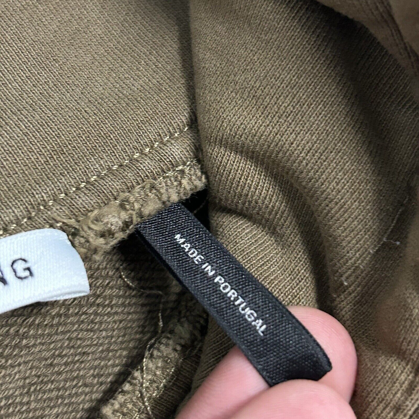 Designer × Helmut Lang × Vintage Helmut Lang Authentic Designer Faded Green Hoodie Sweatshirt Size US M / EU 48-50 / 2 - 7 Thumbnail