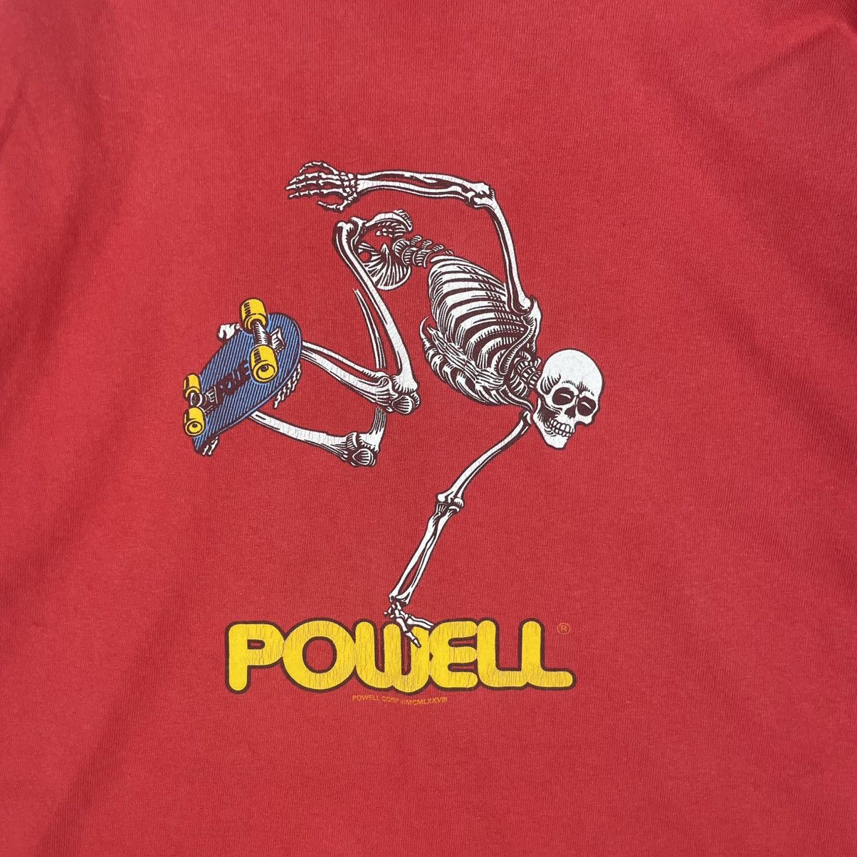 Designer × Vintage vintage T-shirt Powell Peralta × Streetwear - red Size US M / EU 48-50 / 2 - 7 Thumbnail
