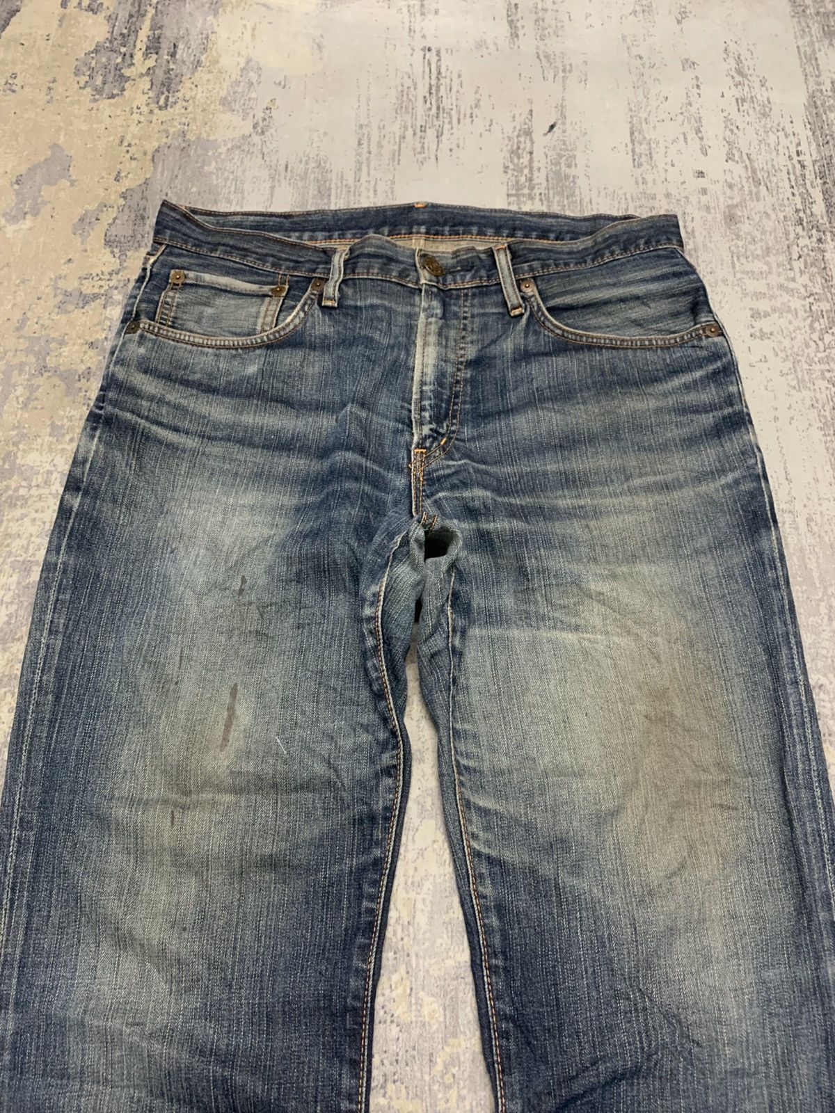 Edwin Vintage Edwin 503 Mud Wash Japanese Denim Jeans W36x27.5 Size US 36 / EU 52 - 2 Thumbnail