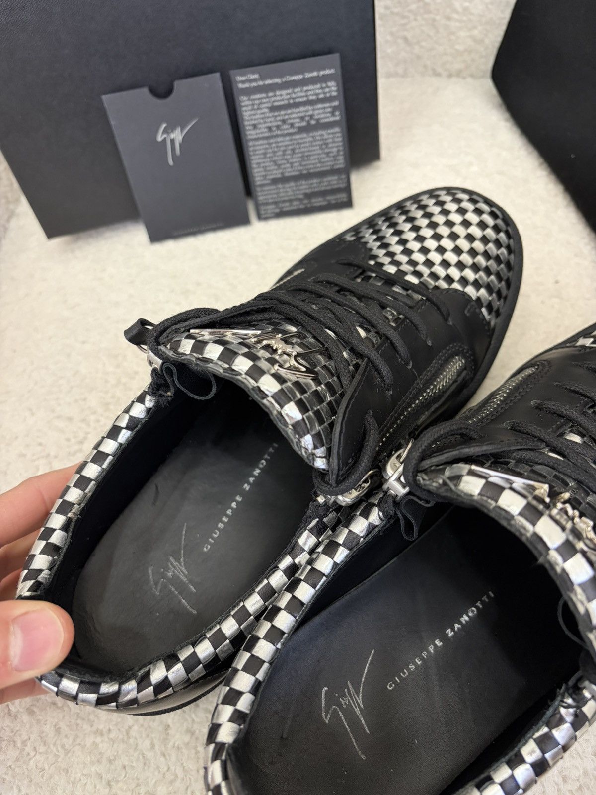 Giuseppe Zanotti Giuseppe Zanotti Men’s Sneakers Size US 8 / EU 41 - 10 Thumbnail