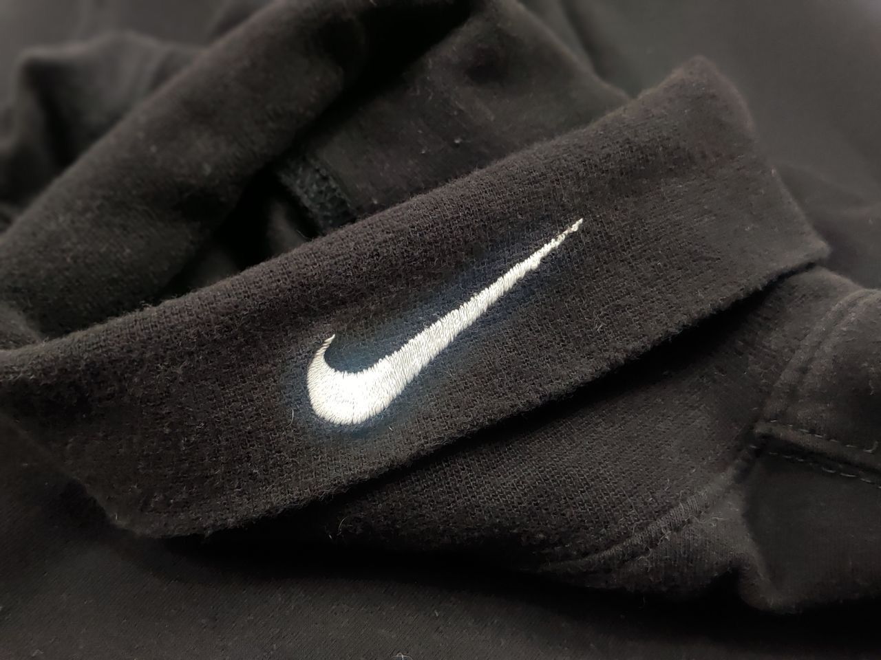 Nike Vintage 90's Nike Logo mock check Long sleeve sweatshirt Size US L / EU 52-54 / 3 - 9 Thumbnail