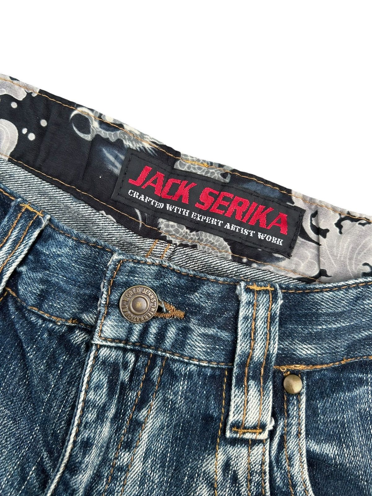 Kapital Karakuri Tamashii Inspired Jack Serika Japanese Denim Jeans Size US 30 / EU 46 - 7 Thumbnail
