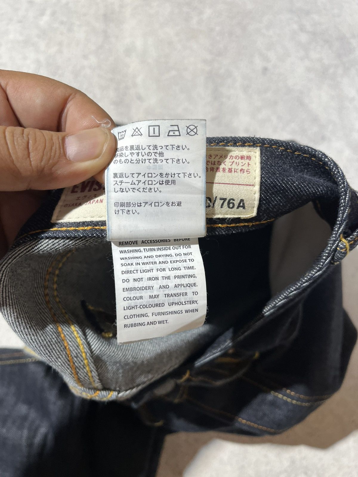 Evisu EVISU Logo pocket Salvage Size US 31 - 14 Thumbnail