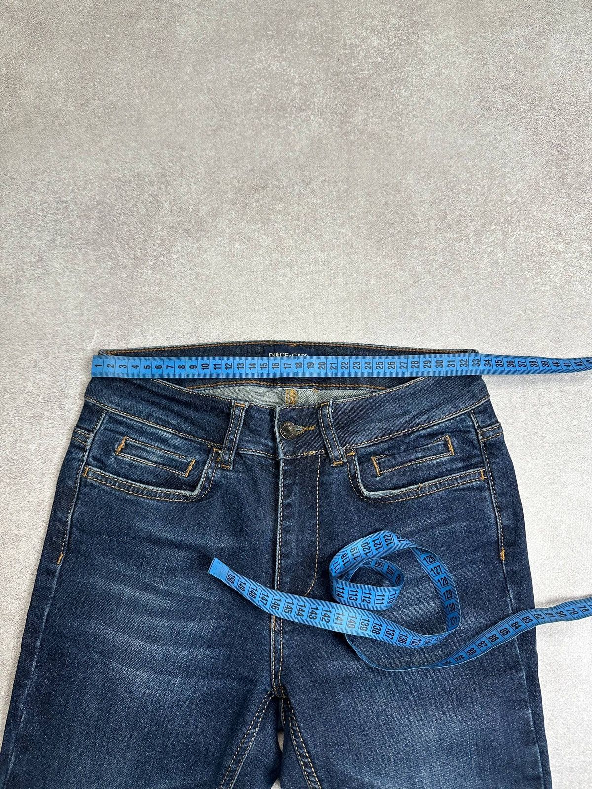 Dolce & Gabbana Vintage Dolce Gabbana Denim Y2K Pants Jeans Rare 26 Size 26" / US 2 / IT 38 - 9 Thumbnail