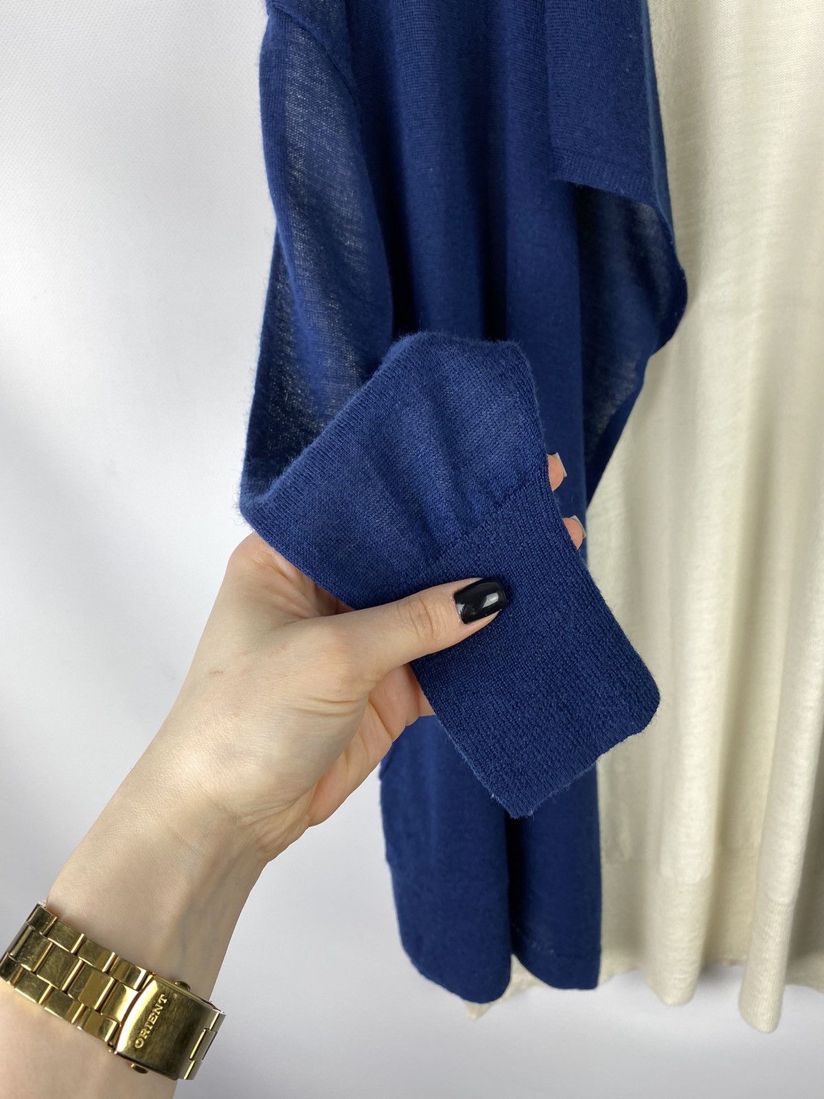 Japanese Brand × Tsumori Chisato Tsumori Chisato ladies open front wool cardigan sweater Size L / US 10 / IT 46 - 9 Thumbnail