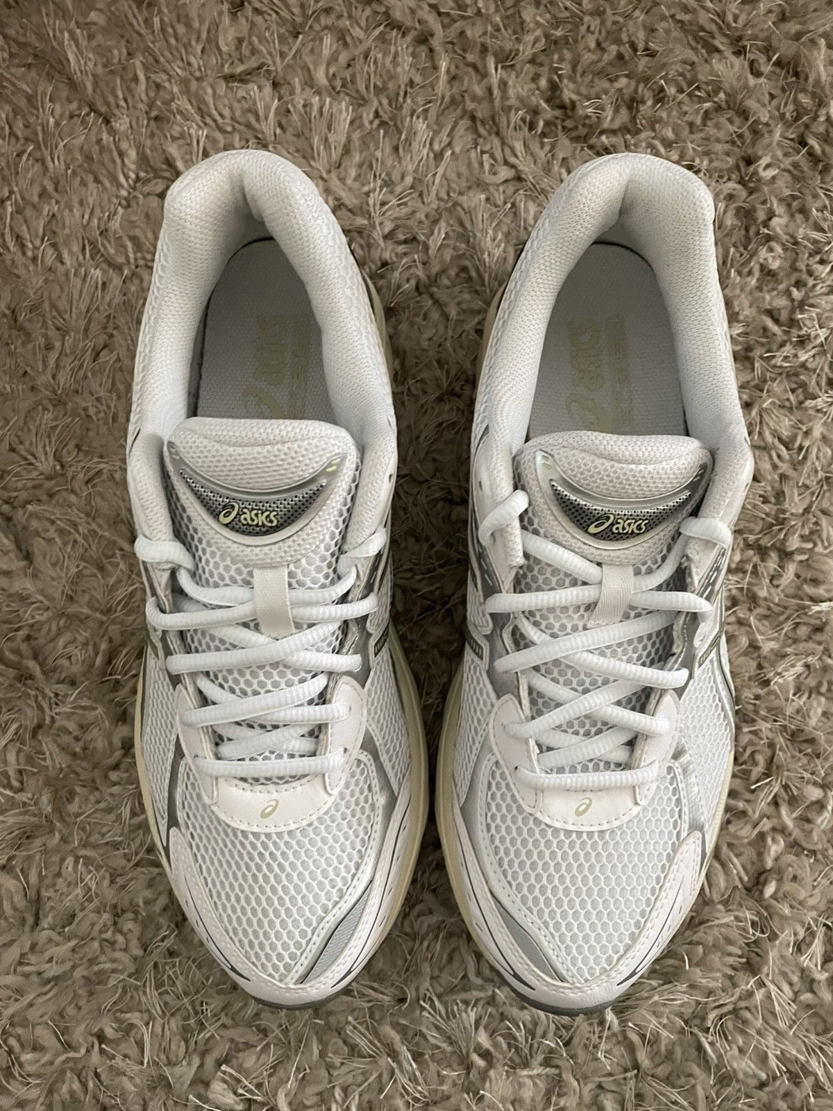 Asics Asics GT 2160 White Brown Soft Yellow Size US 9 / EU 42 - 5 Thumbnail