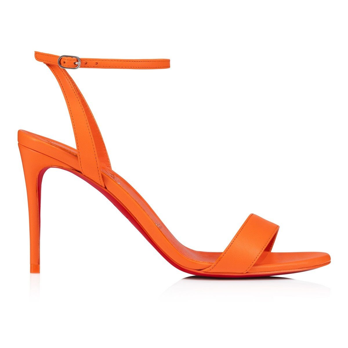 o1w1db10425 Heels in Orange