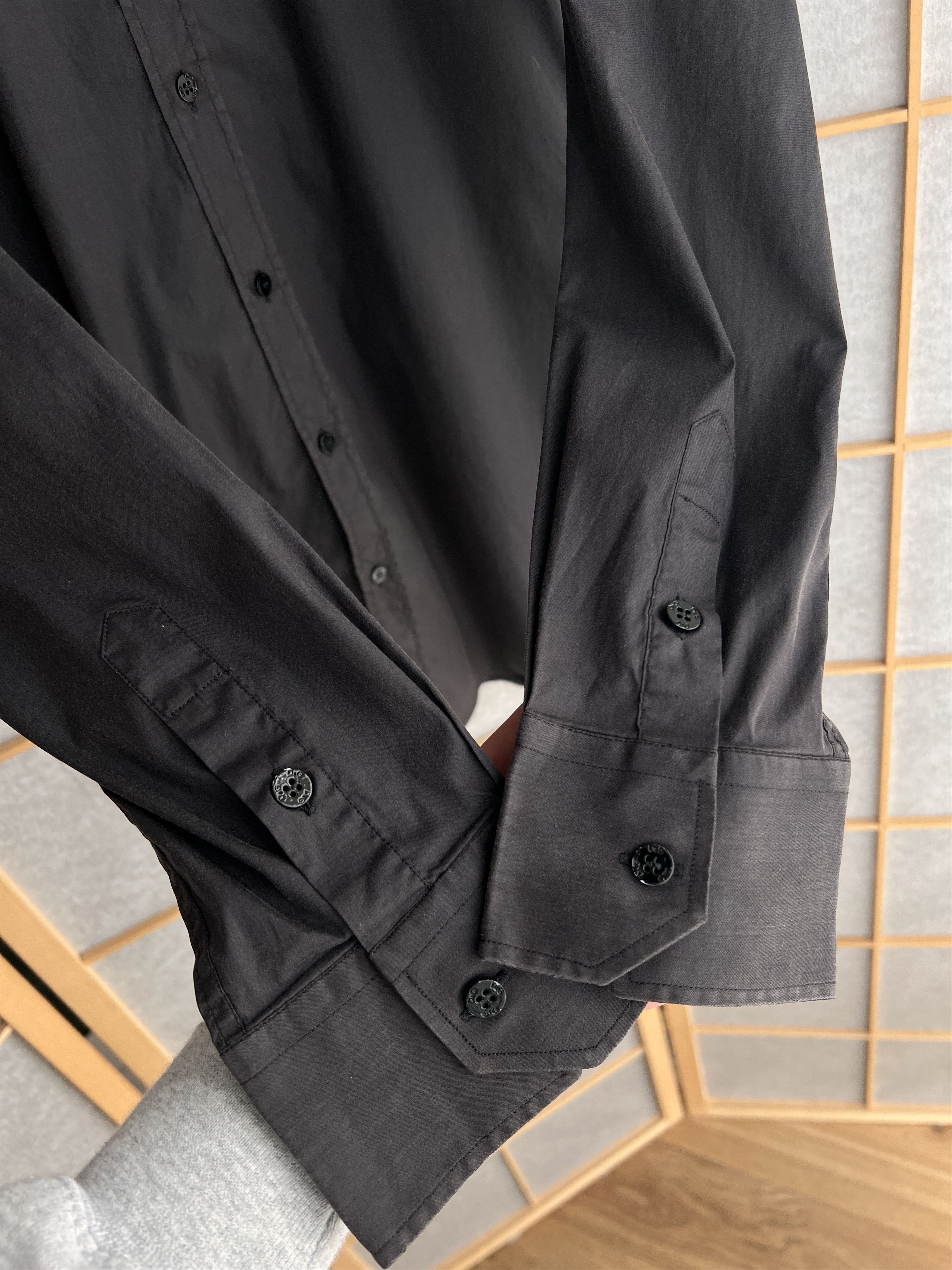 Dolce & Gabbana RARE ! 2000s Dolce & Gabbana vintage nylon elastane shirt Size US L / EU 52-54 / 3 - 7 Thumbnail