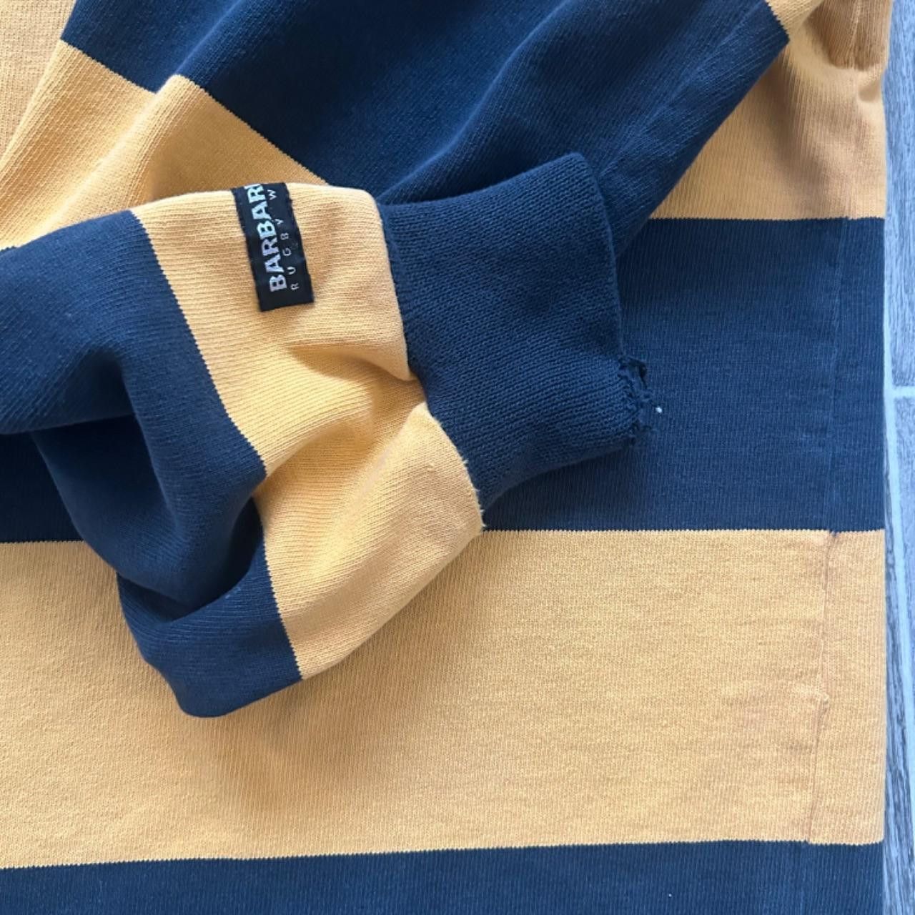 Vintage Iowa Hawkeyes Rugby Long Sleeve Shirt Size US L / EU 52-54 / 3 - 7 Thumbnail