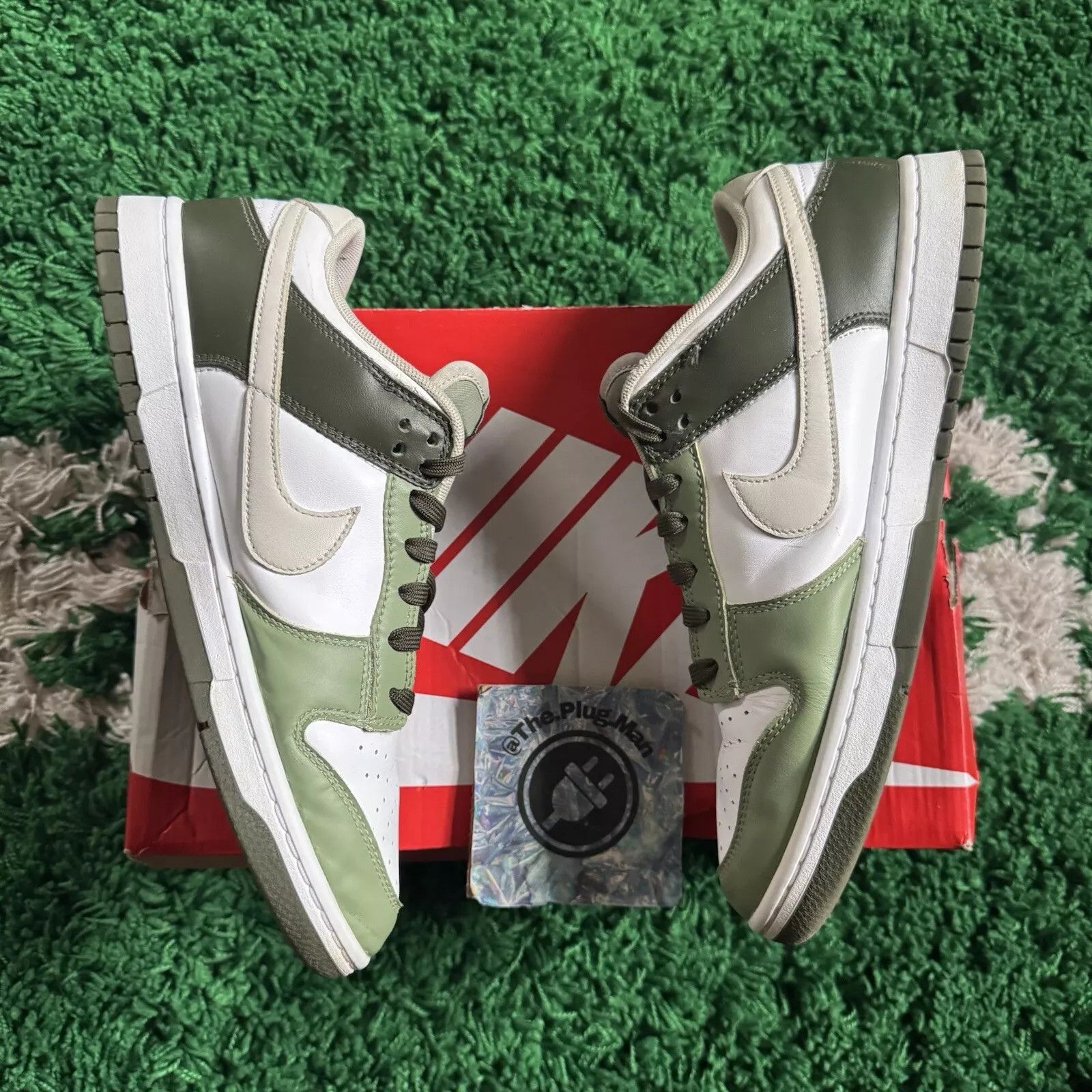 Nike Nike Dunk Low Oil Green Cargo Khaki Size US 10 / EU 43 - 2 Thumbnail