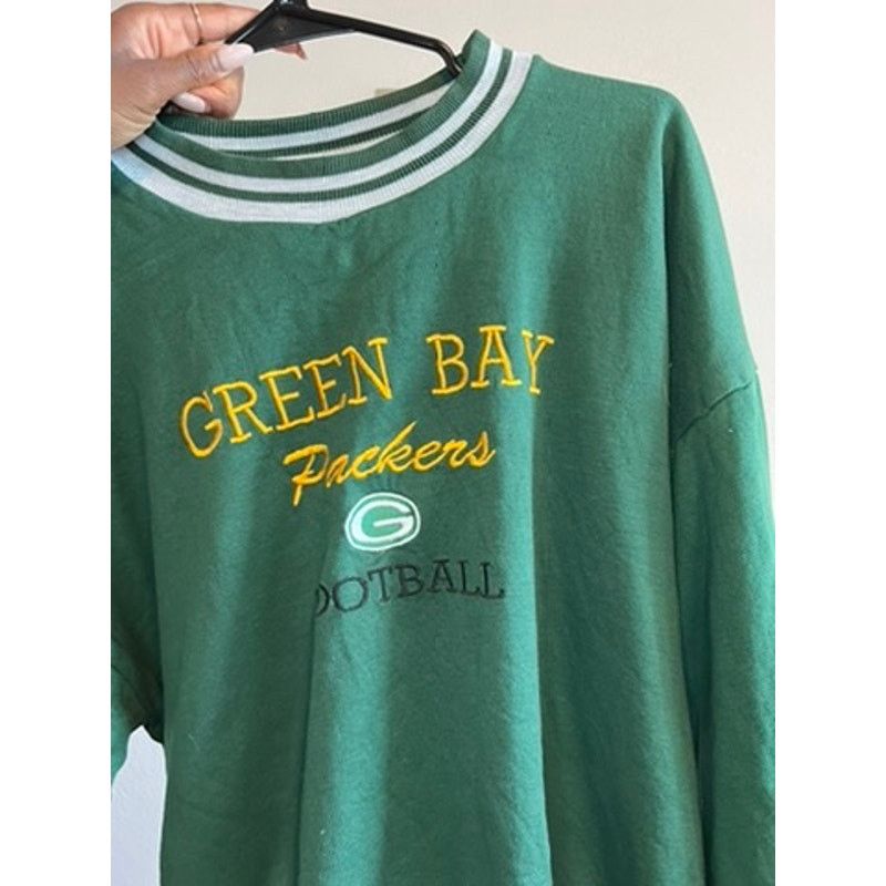 Other Vintage Green Bay Packers Reversible Pullover SweatShirt Size US L / EU 52-54 / 3 - 6 Thumbnail
